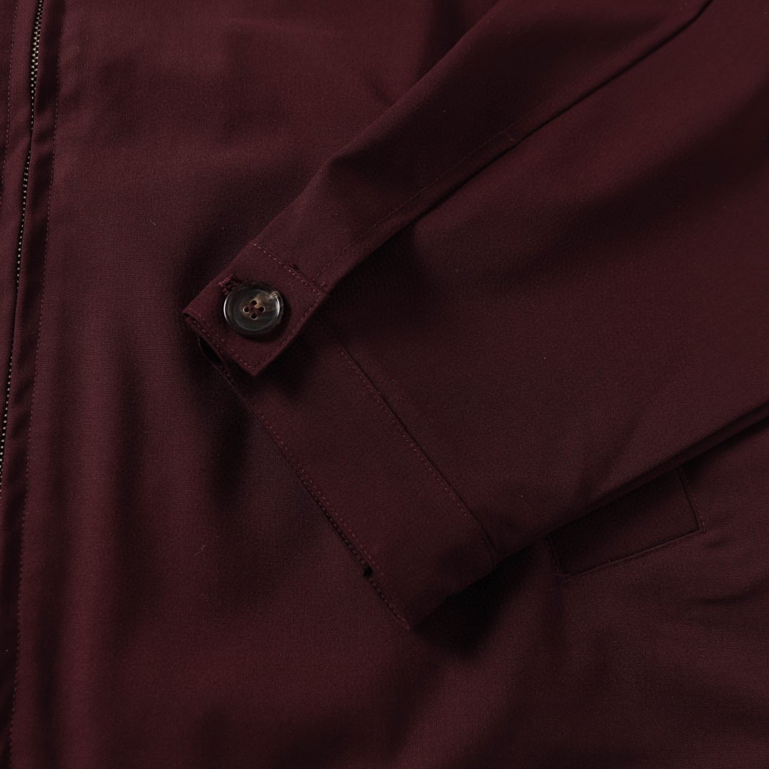 Luxury Wool Bell Jacket MiuMiu/Mumu Red Wine 1:1 TRA Quality Summary - 图片 7