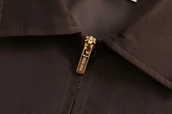 Miumiu 24FW Harrington Jacket: Premium Quality, Limited Edition, Japanese Craftsmanship - 图片 9
