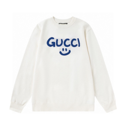 Gucci Graffiti Smiley Logo Crewneck Sweatshirt Limited Edition - Stylish & Cool