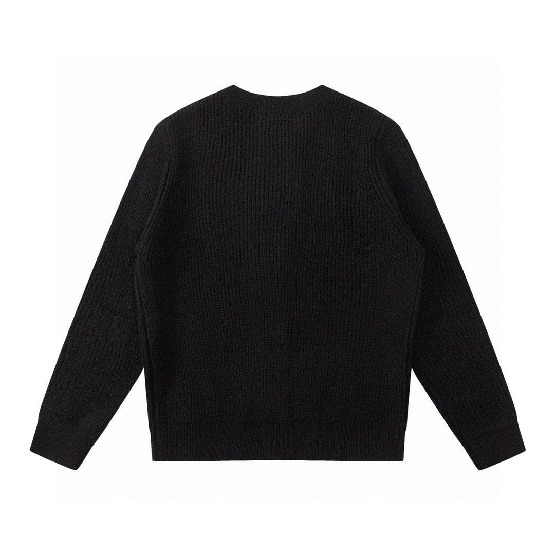 Prada Wool Knit Cardigan with Embroidered Logo - Fall/Winter Collection 3 i1740820431546 4250 0 1