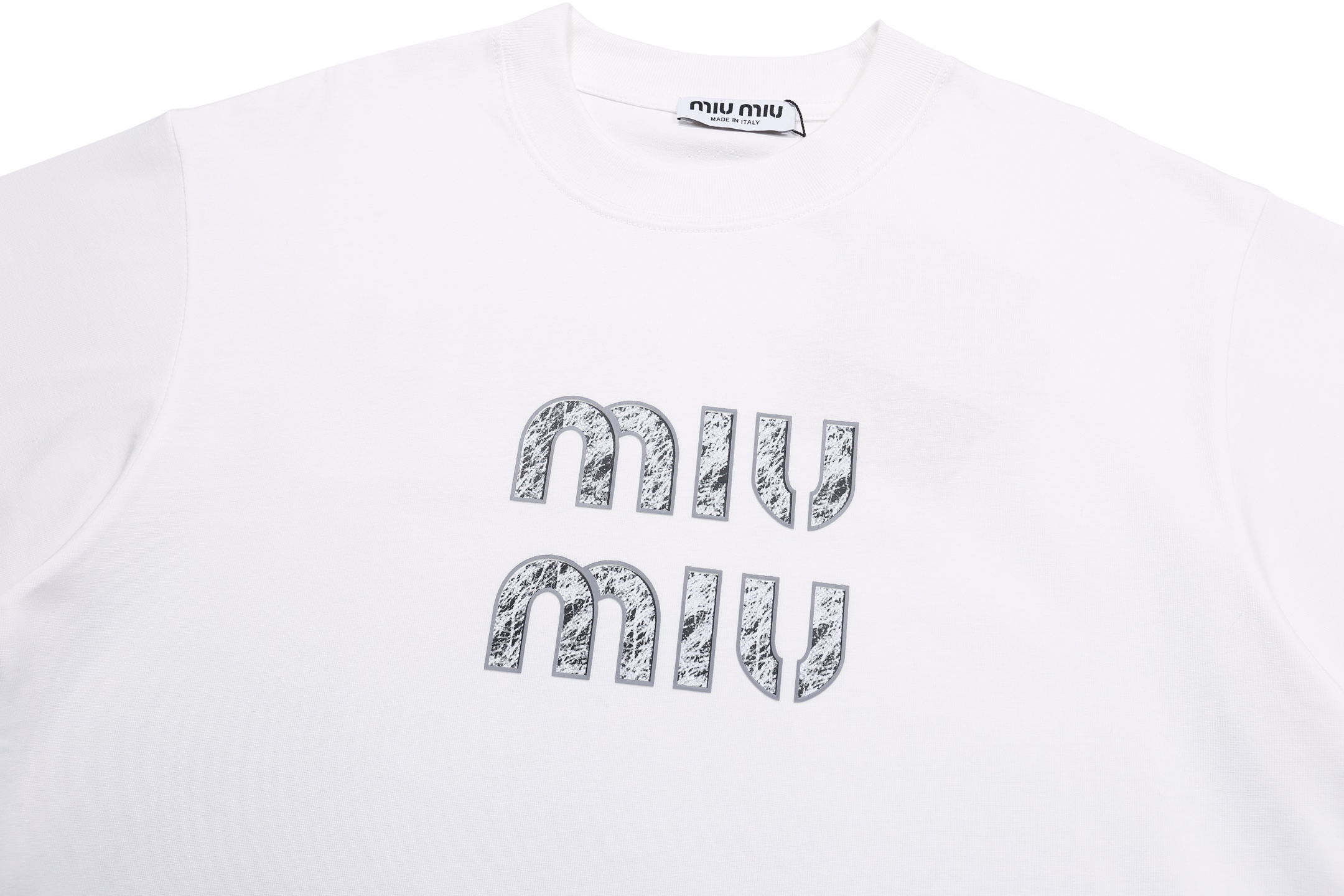 Miu Miu Symbolic T-shirt Shorts Collection for XS-L Sizes - 图片 4