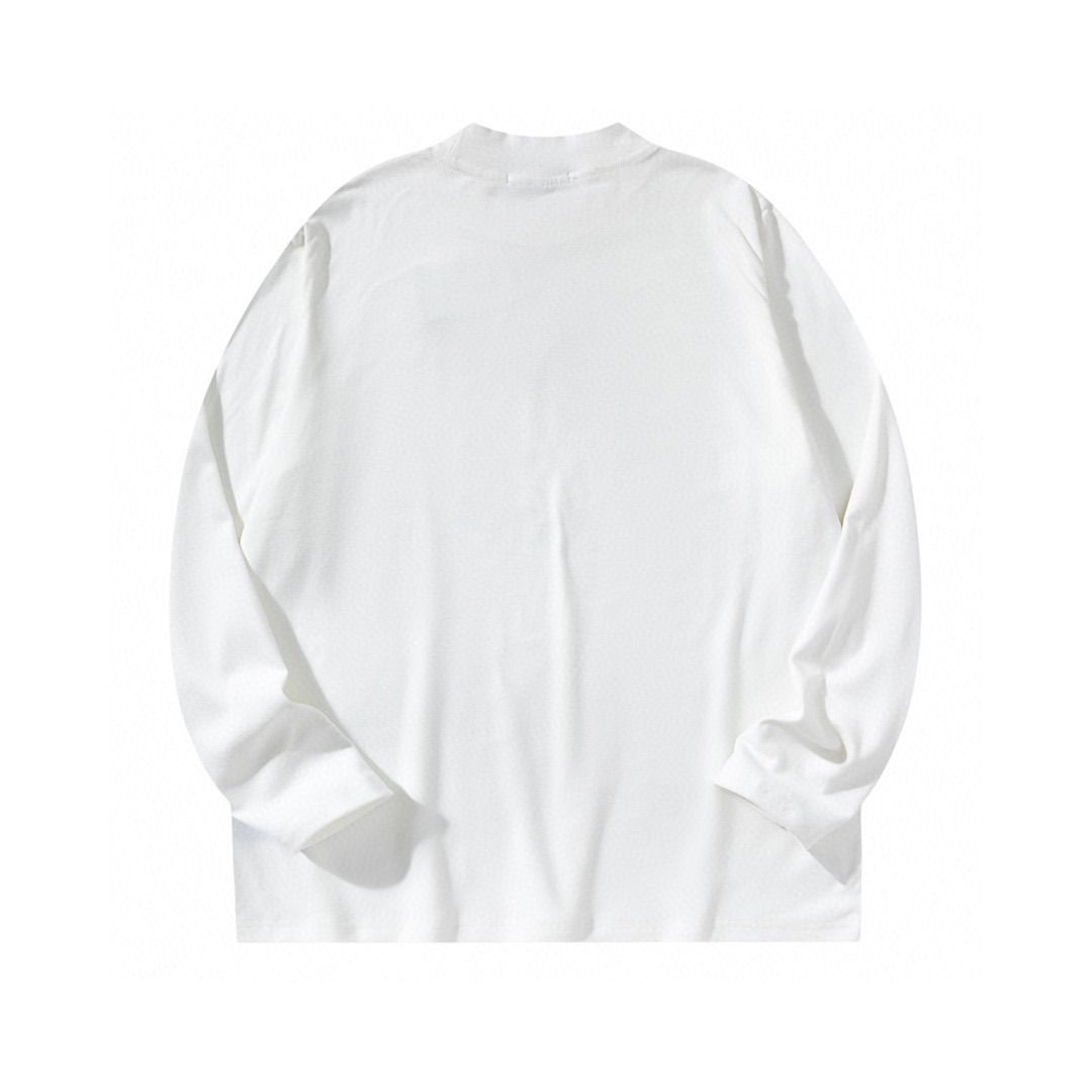 Prada Triangle Long Sleeves: Cozy, Warm, Customizable Skin – Black/White, SM-XXL Sizes - 图片 2