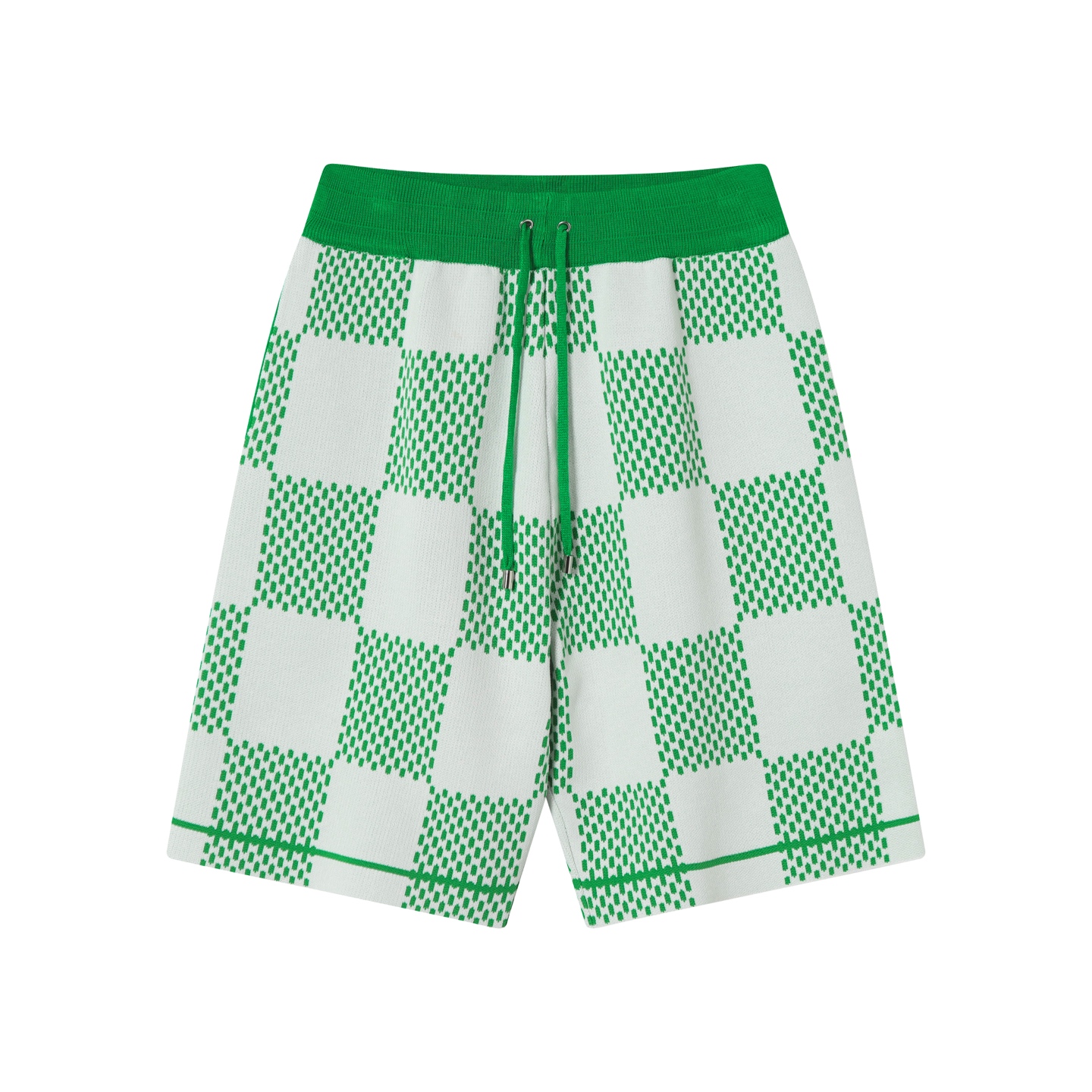 Luxury Louis Vuitton Chess Board Knitting Shorts with Detailed Design and Unisex Fit - 图片 1
