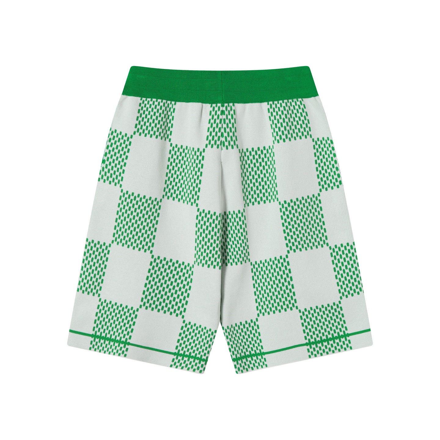 Luxury Louis Vuitton Chess Board Knitting Shorts with Detailed Design and Unisex Fit - 图片 2