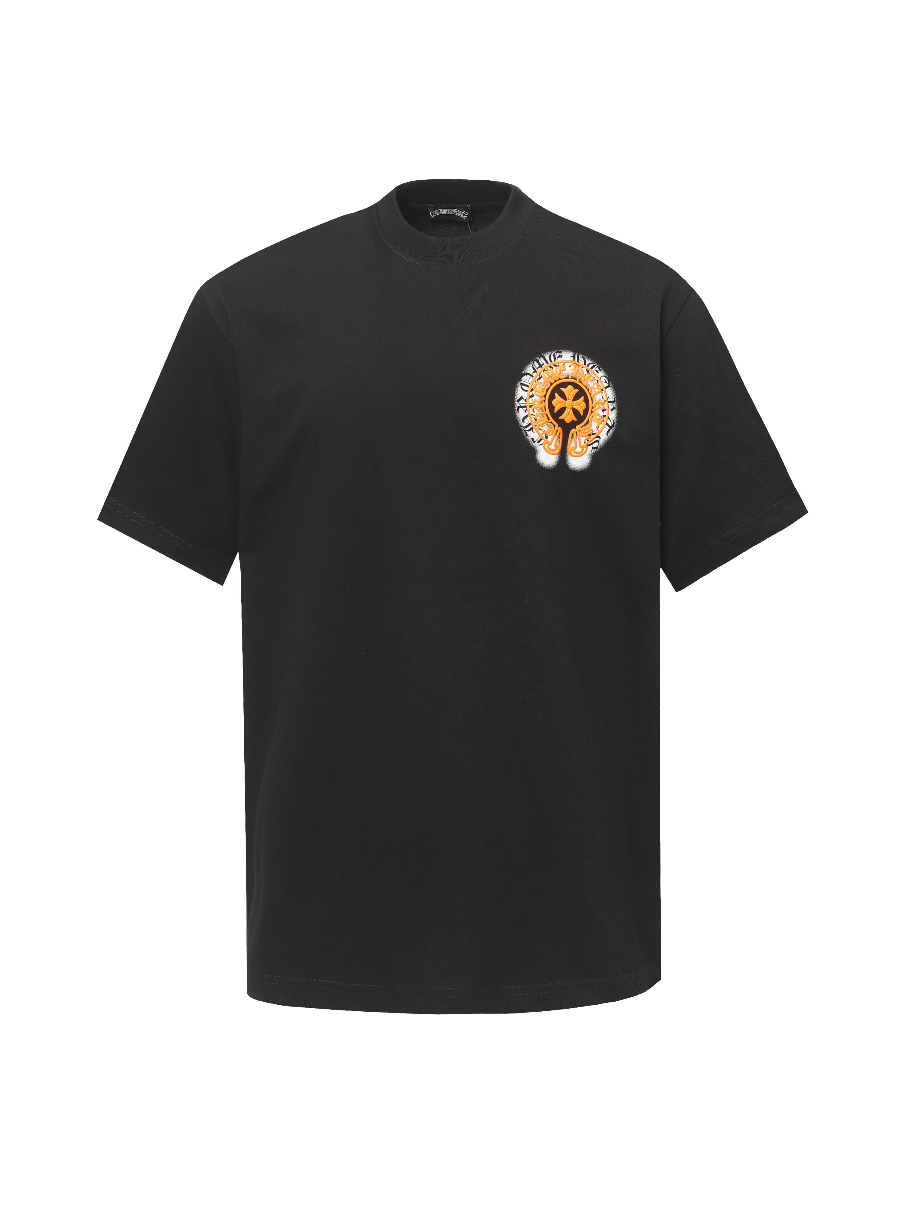 fg
Chrome hearte/克罗心ch 25ss早春梵文马蹄发泡印花短袖T恤
轻...