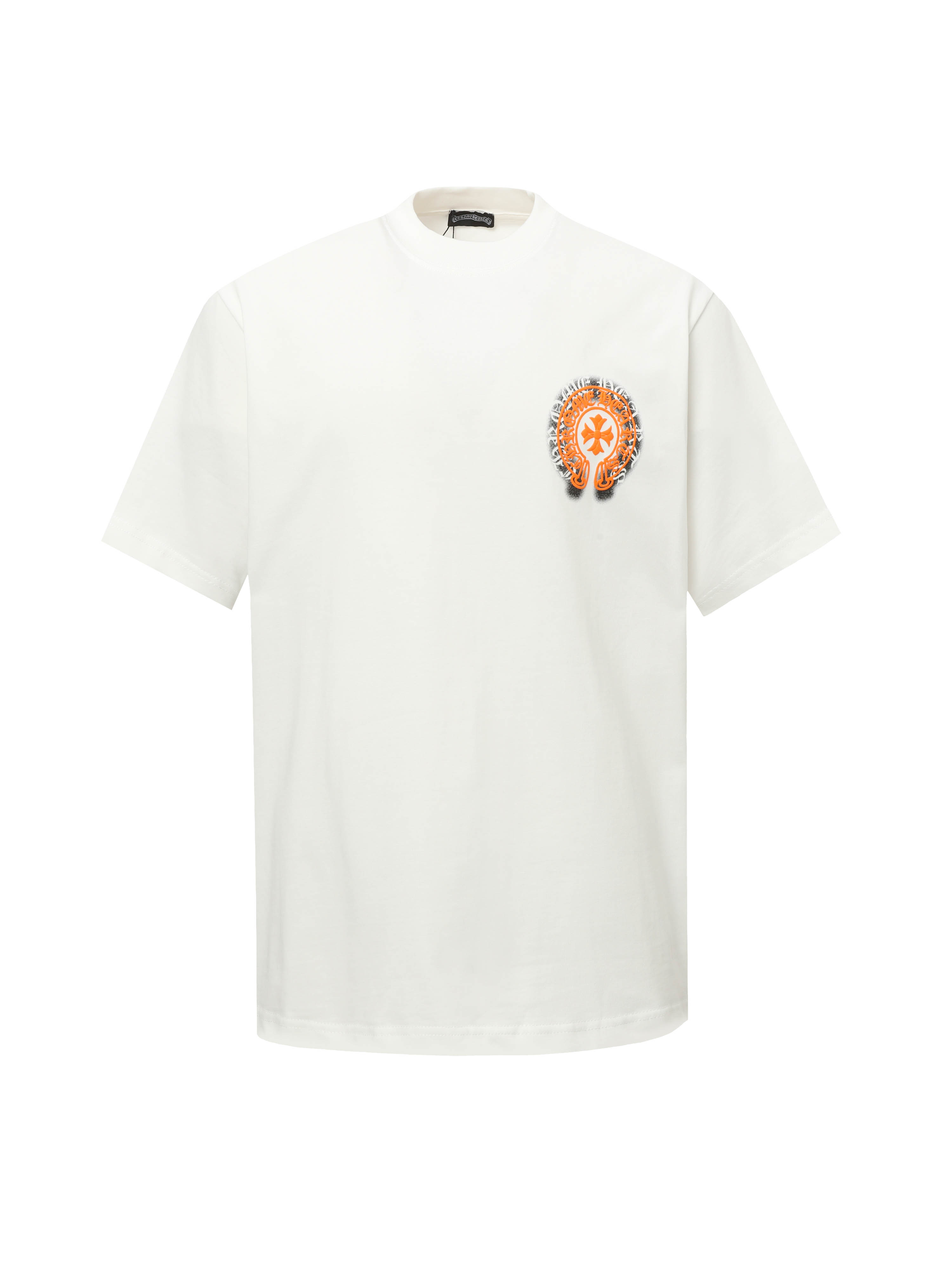 fg
Chrome hearte/克罗心ch 25ss早春梵文马蹄发泡印花短袖T恤
轻...