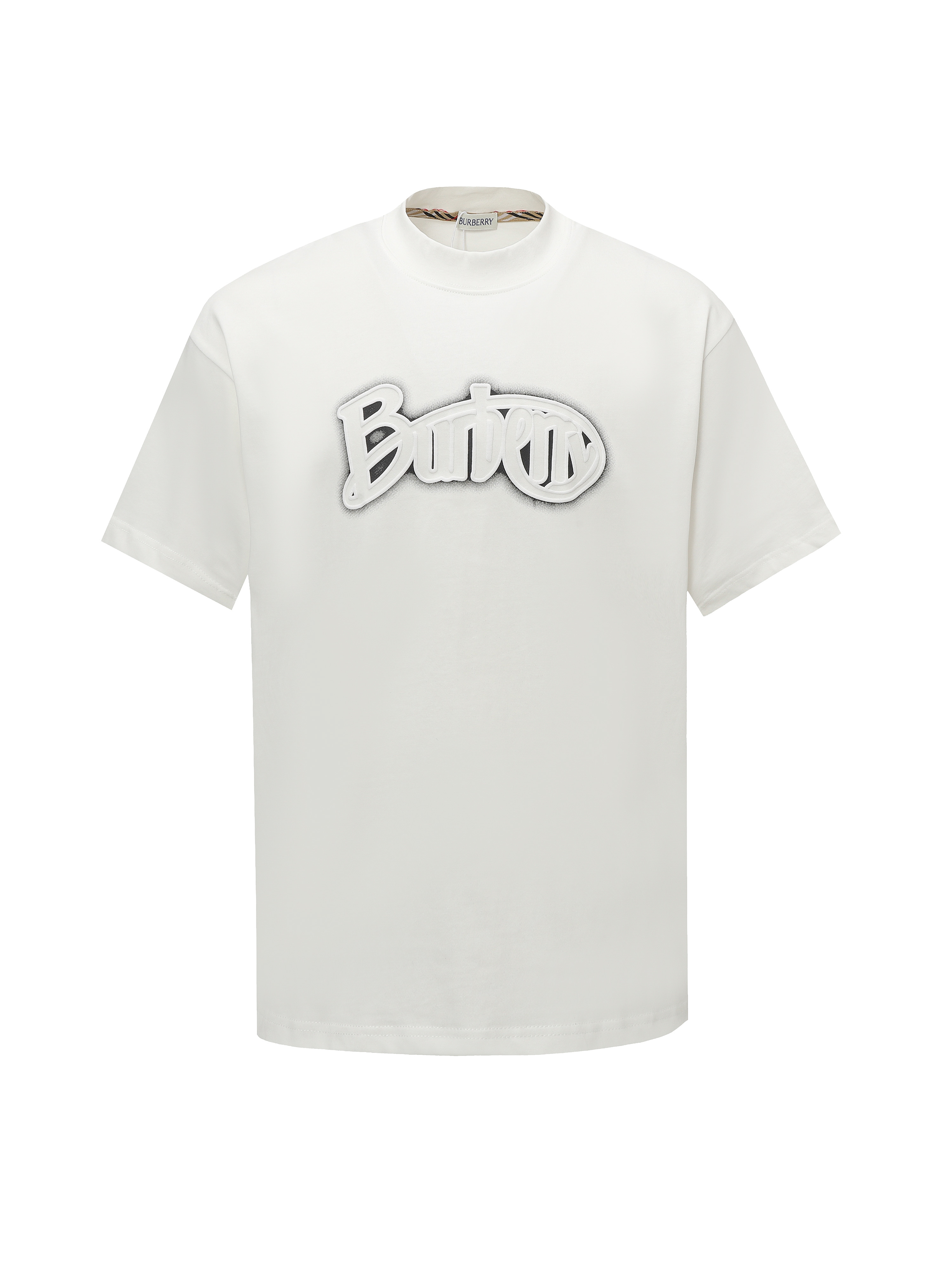 BURBERRY / Burberry 2025 El nuevo estilo de primavera y verano estrena la última camiseta de manga corta con cuello red…