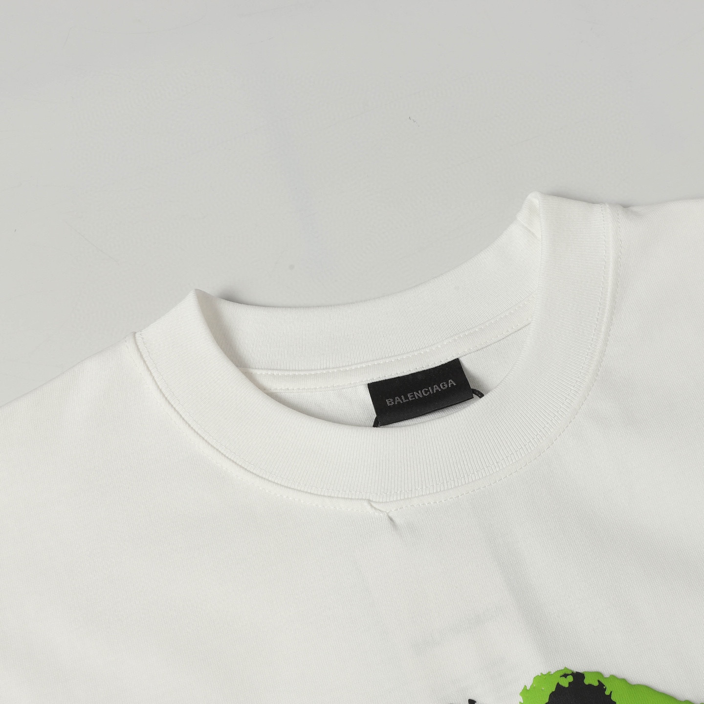 Balenciaga balenciaga 巴黎世家logo发泡印花短袖t恤