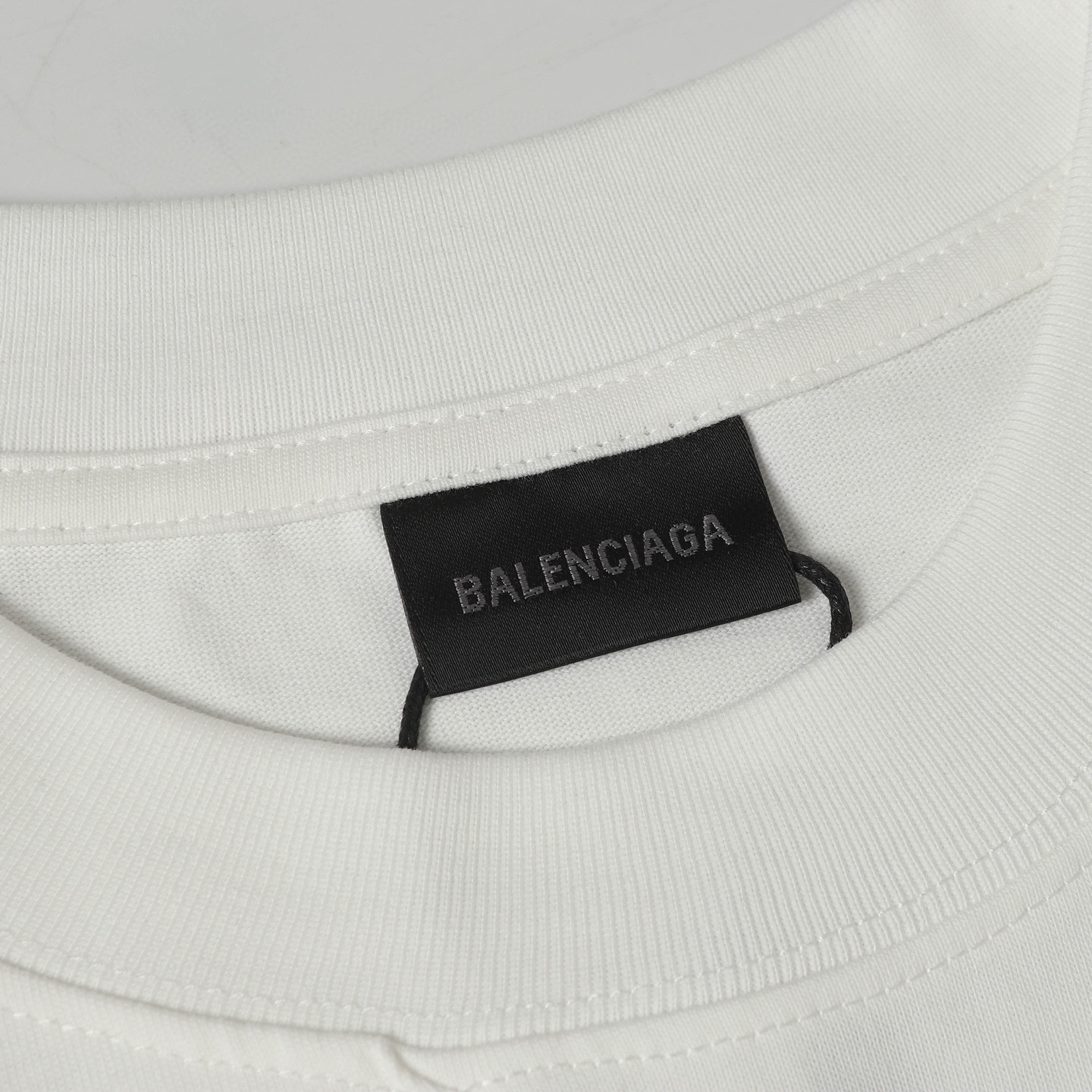 Balenciaga balenciaga 巴黎世家logo发泡印花短袖t恤