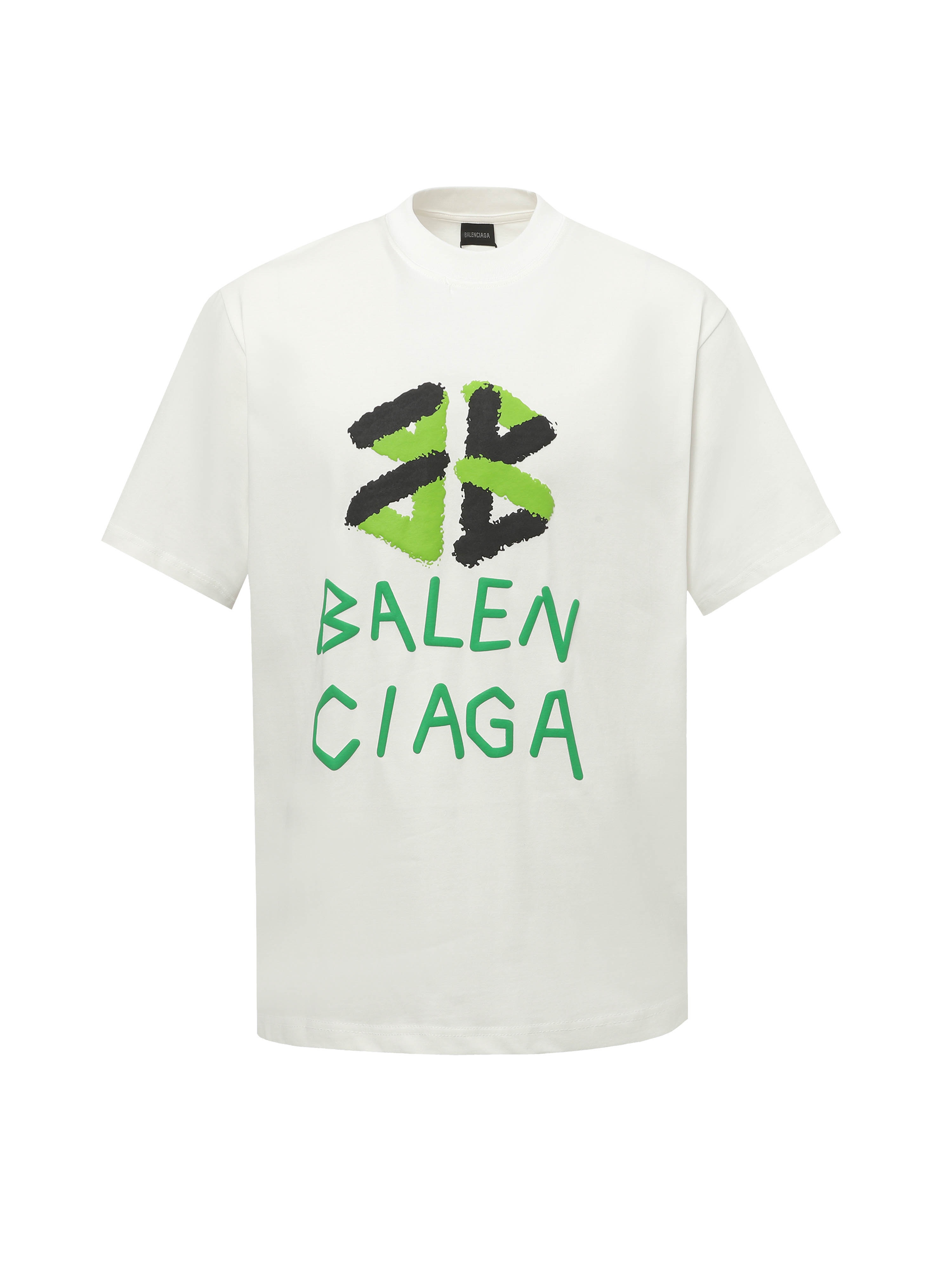 Balenciaga balenciaga 巴黎世家logo发泡印花短袖t恤