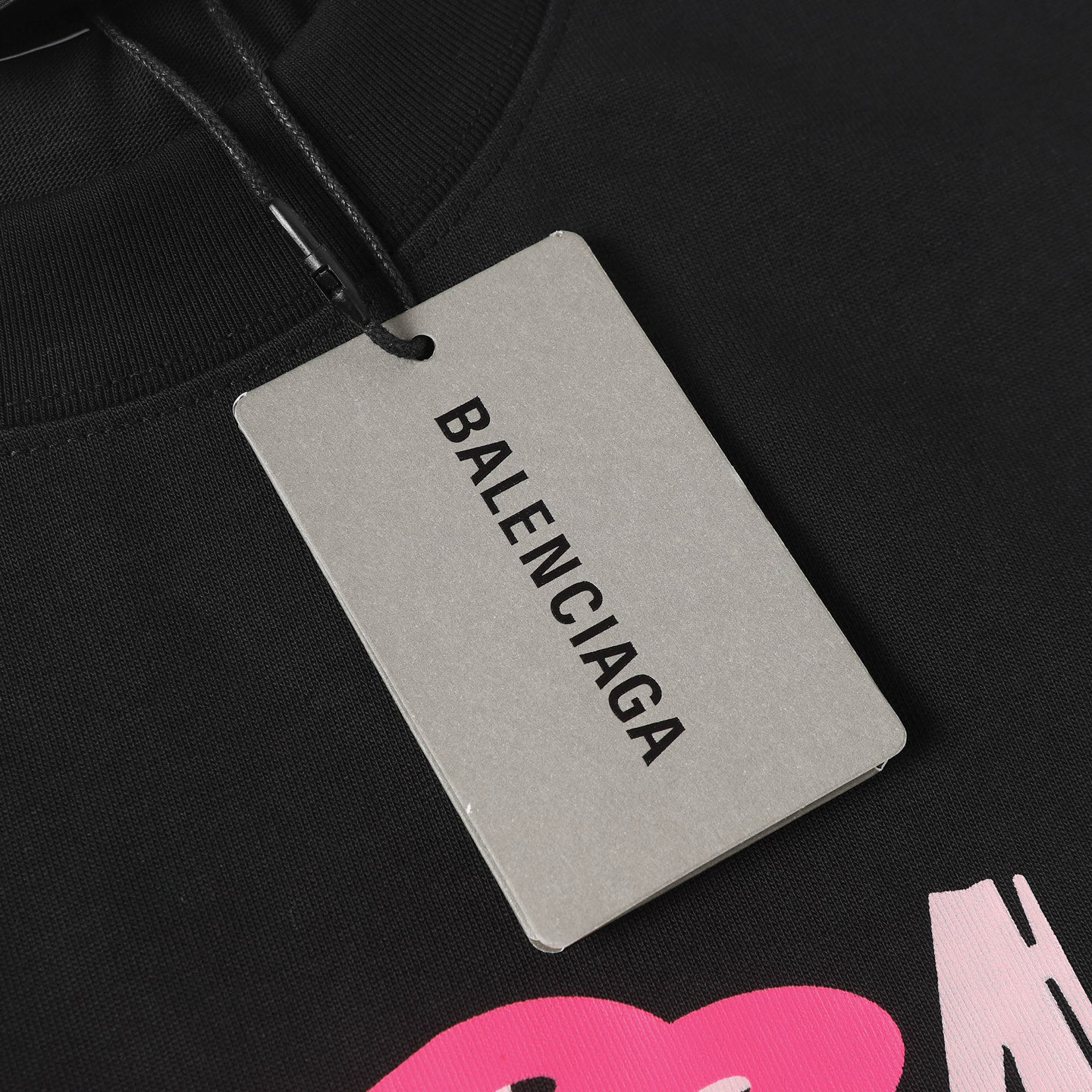 Balenciaga Camiseta de Manga Corta con Estampado de Logo para Hombre y Mujer 10 i1749979242610 3282 0 8