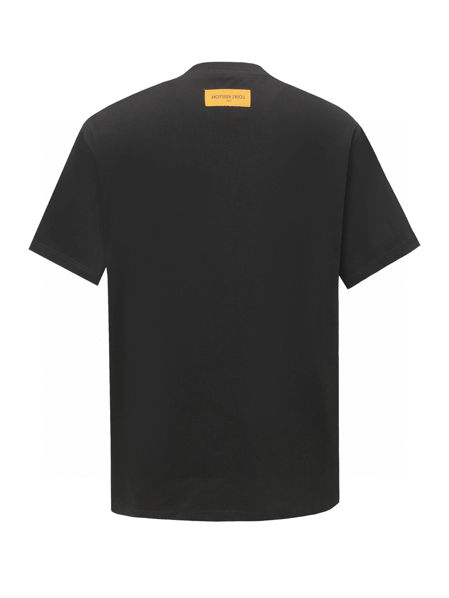 Louis Vuitton Camiseta de Algodón con Estampado de Flores Monogram, Negro 3 i1749980674183 2701 0 1