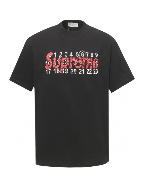 Supreme x MM6 Maison Margiela Collab T-Shirt Short Sleeve Streetwear 1 Supreme x MM6 Maison Margiela Collab T-Shirt Short Sleeve Streetwear
