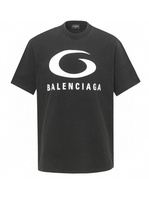 חולצת טי שירט שרוול קצר Balenciaga לוגו חדש לגברים ולנשים 1 חולצת טי שירט שרוול קצר Balenciaga לוגו חדש לגברים ולנשים
