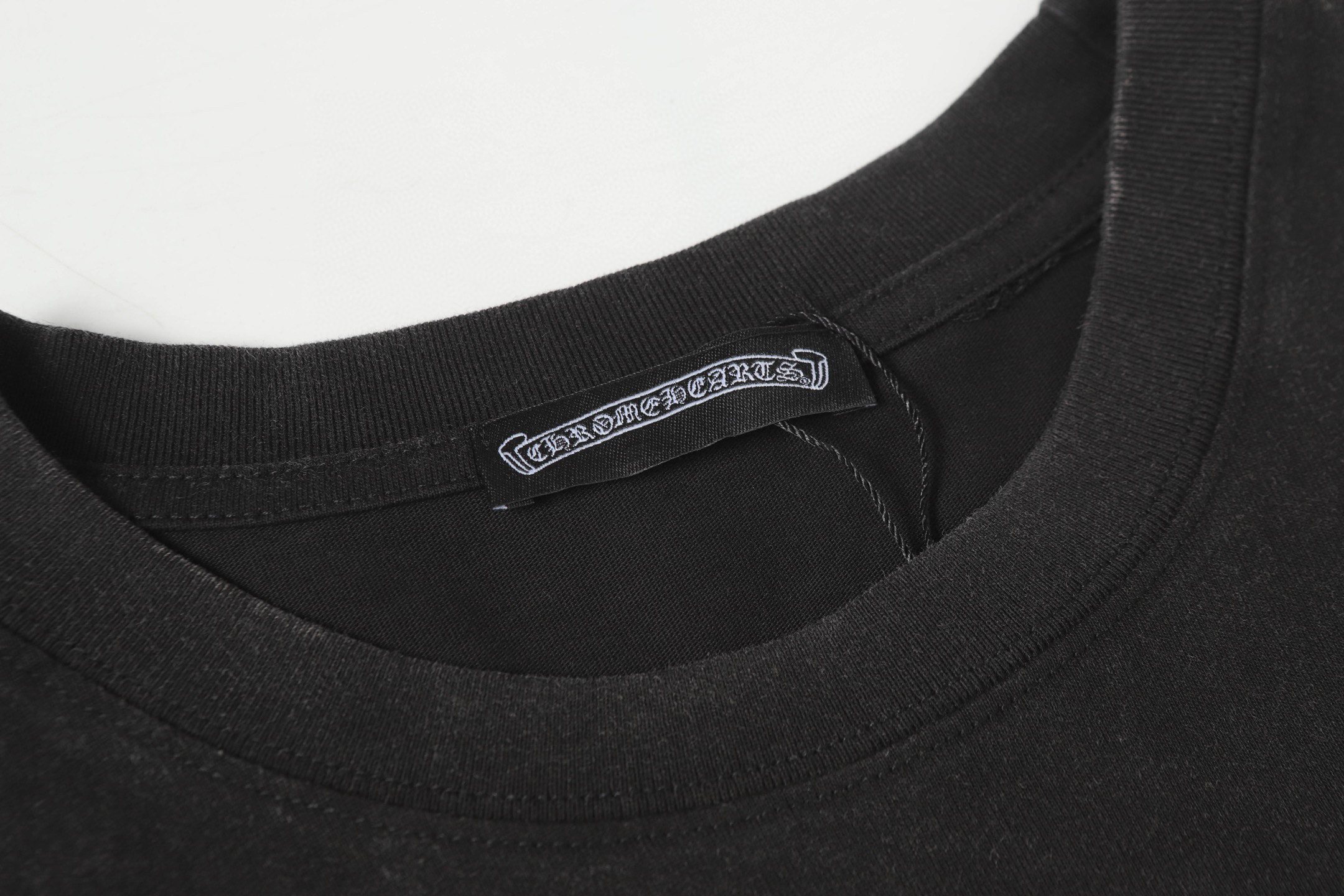 Chrome Hearts Vintage Wash Black T-Shirt with Cross Logo - Unisex 9 i1750334184982 8109 0 7