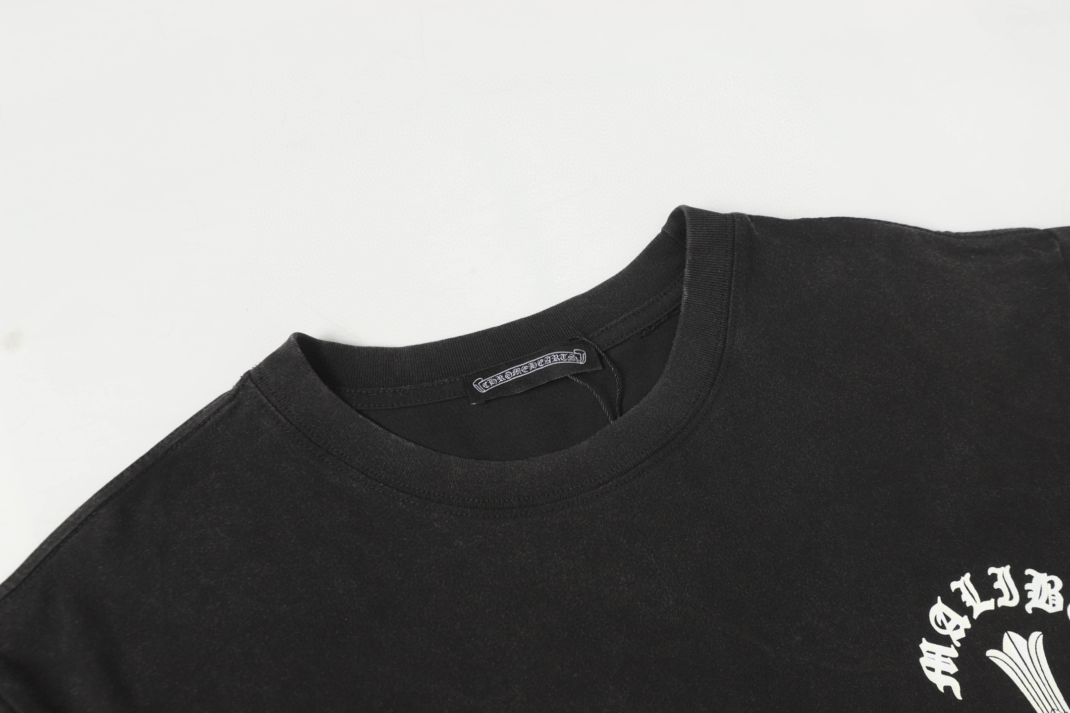 Chrome Hearts Vintage Wash Black T-Shirt with Cross Logo - Unisex 10 i1750334185895 1640 0 8