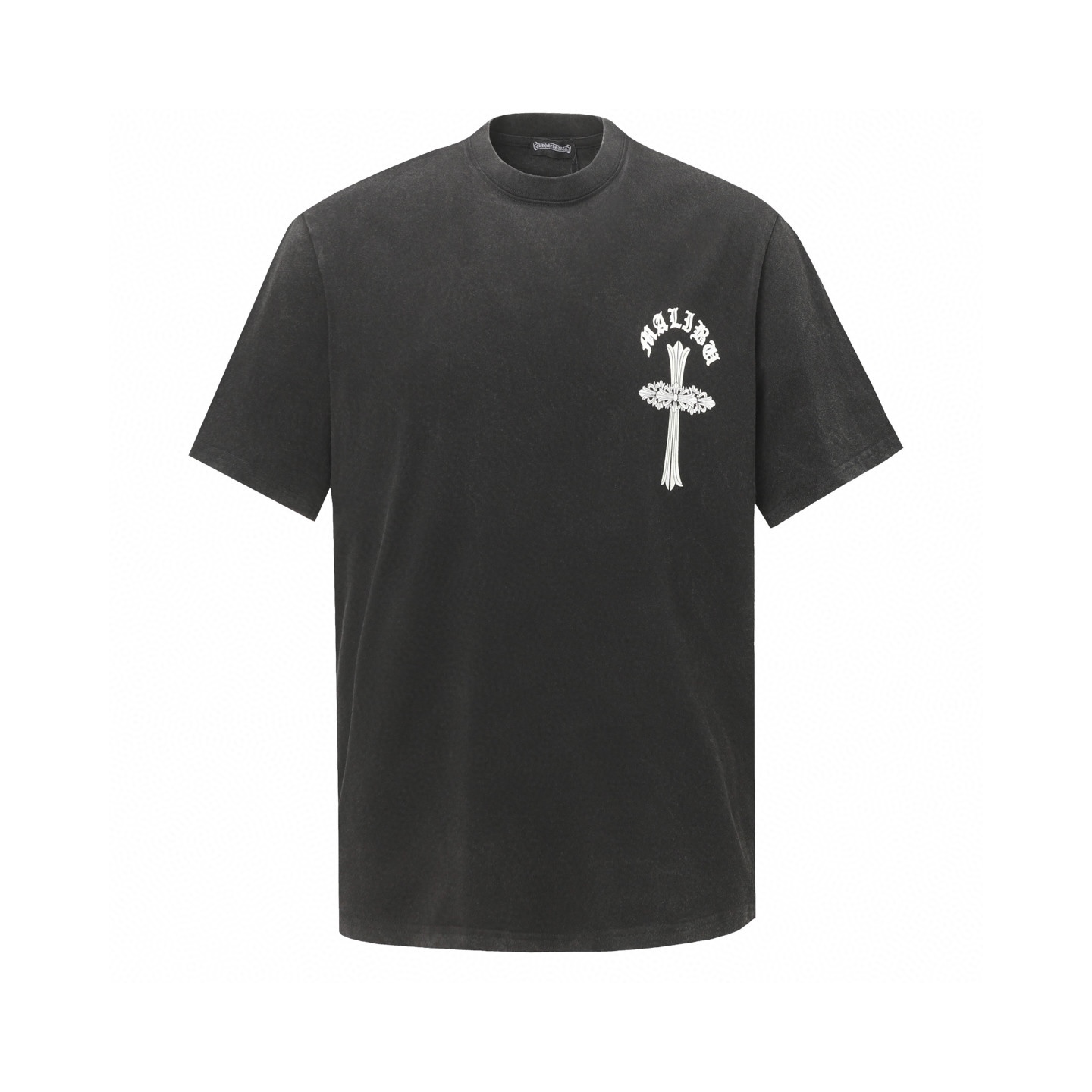 Chrome Hearts Vintage Wash Black T-Shirt with Cross Logo - Unisex 2 i1750334187104 1558 0 0