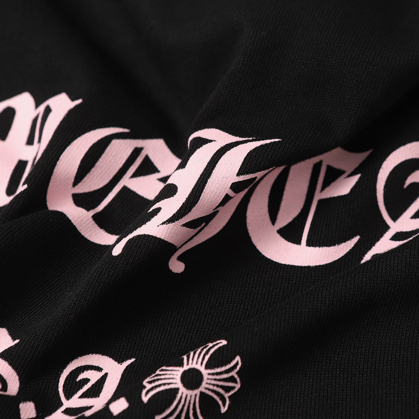 Chrome Hearts CHROME HEARTS/克罗心CH 梵文印花短袖T恤
