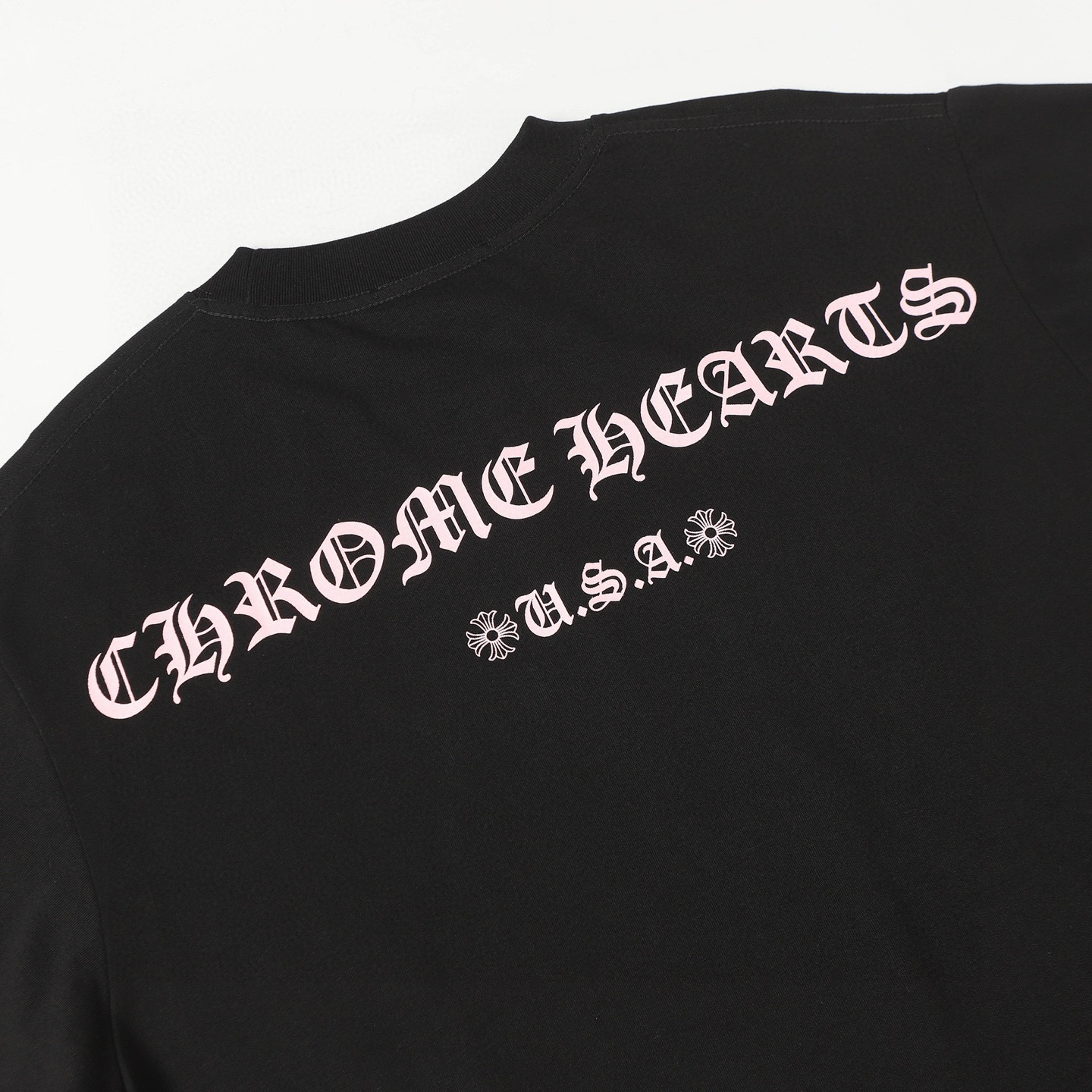 Chrome Hearts CHROME HEARTS/克罗心CH 梵文印花短袖T恤