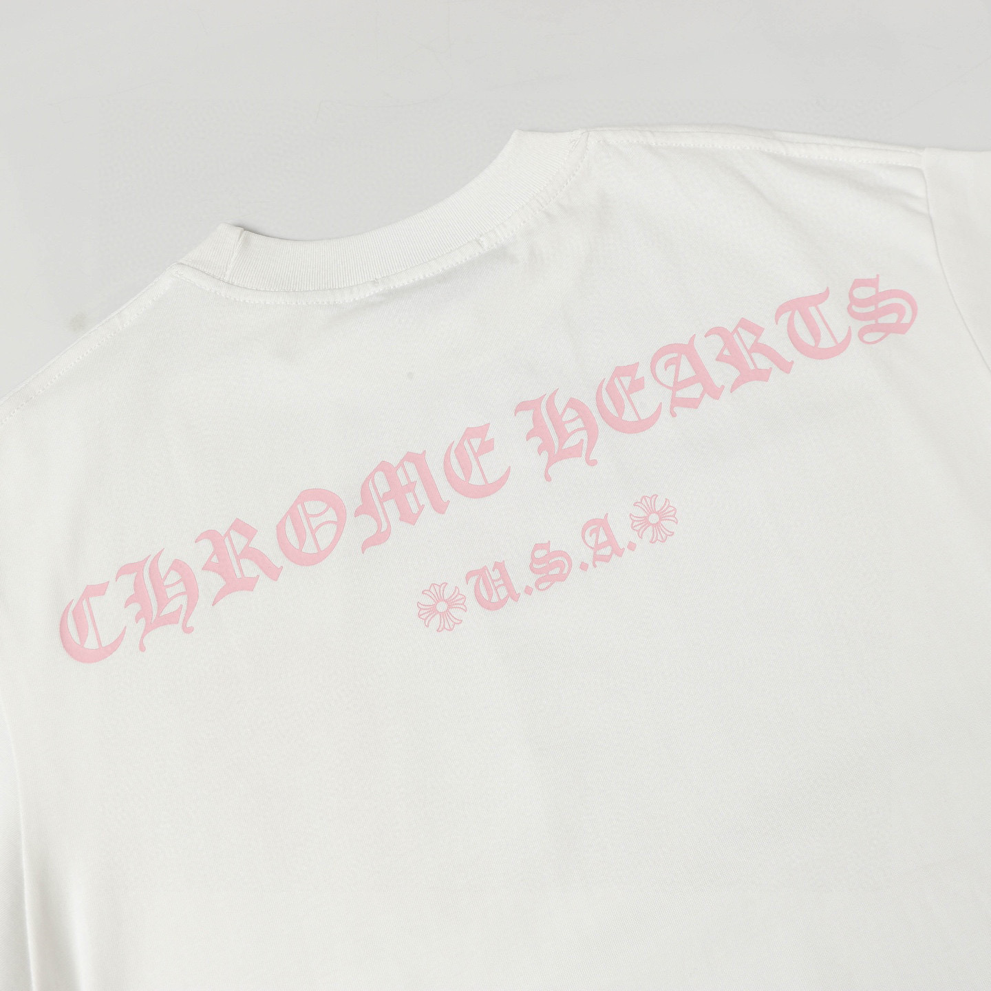 Chrome Hearts CHROME HEARTS/克罗心CH 梵文印花短袖T恤