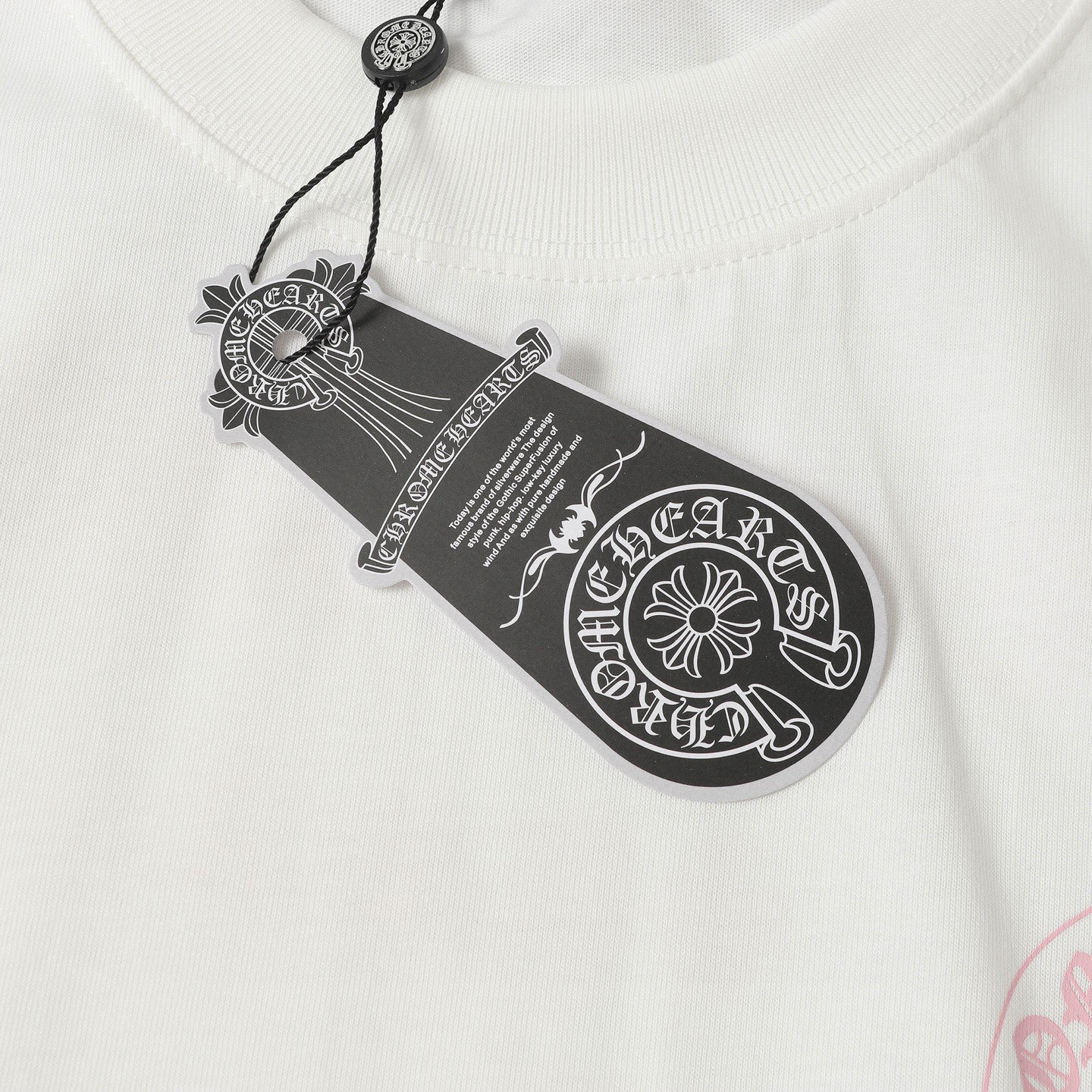 Chrome Hearts CHROME HEARTS/克罗心CH 梵文印花短袖T恤
