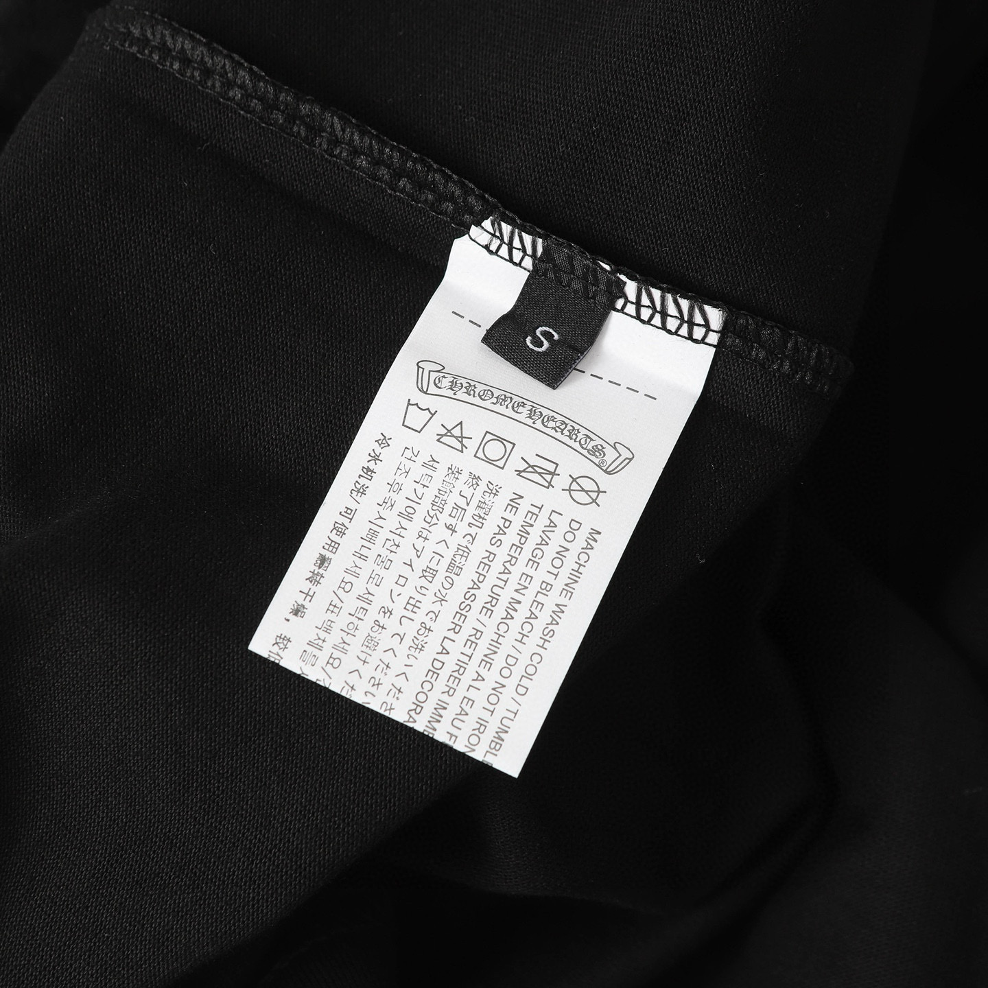 Chrome Hearts CHROME HEARTS/克罗心CH 梵文印花短袖T恤