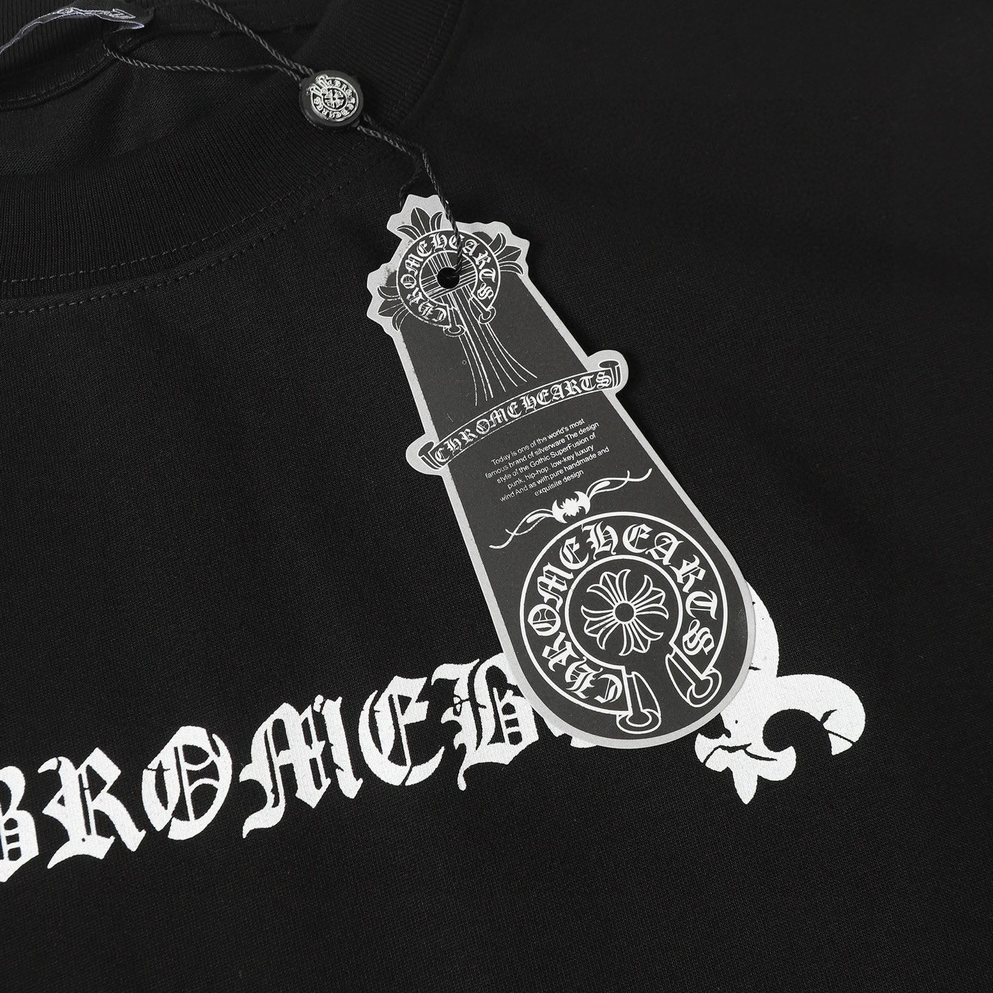 Chrome Hearts CHROME HEARTS/克罗心CH 梵文印花短袖T恤