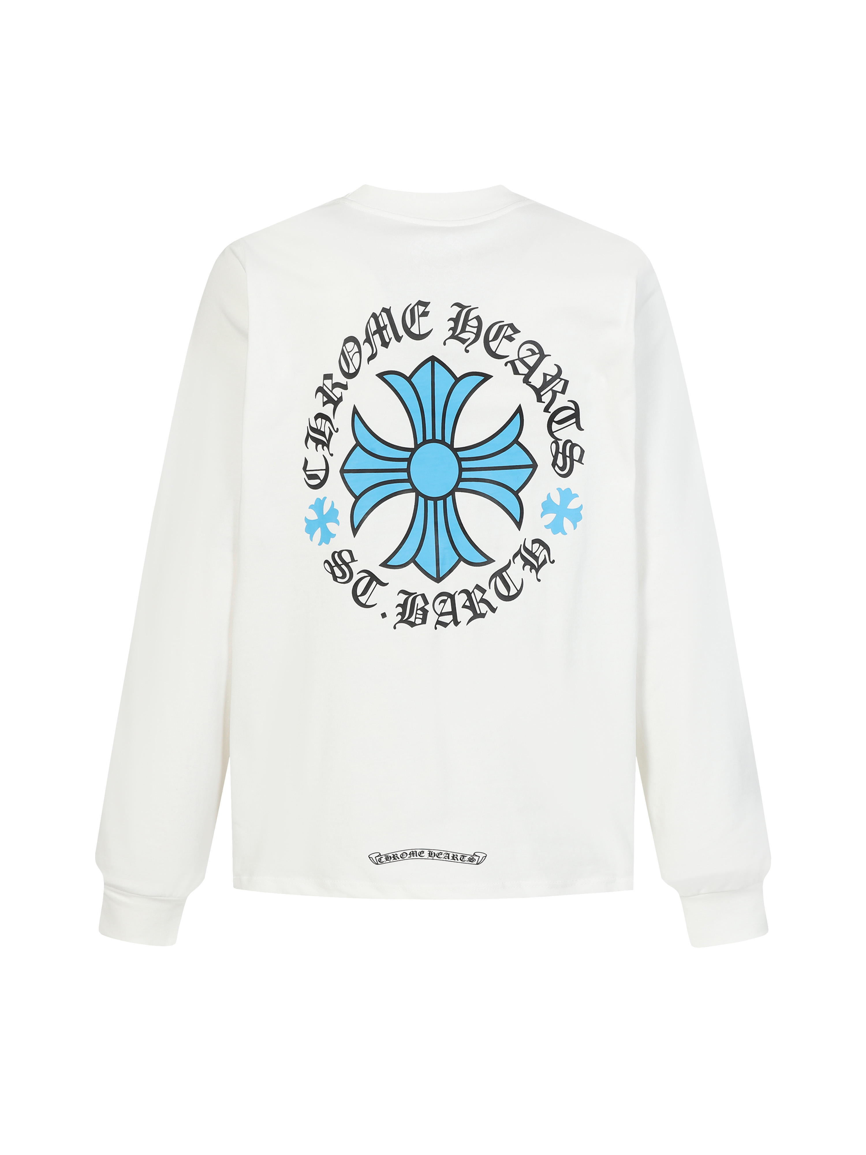 Chrome Hearts Come hearts/克罗心限定蓝十字印花长袖