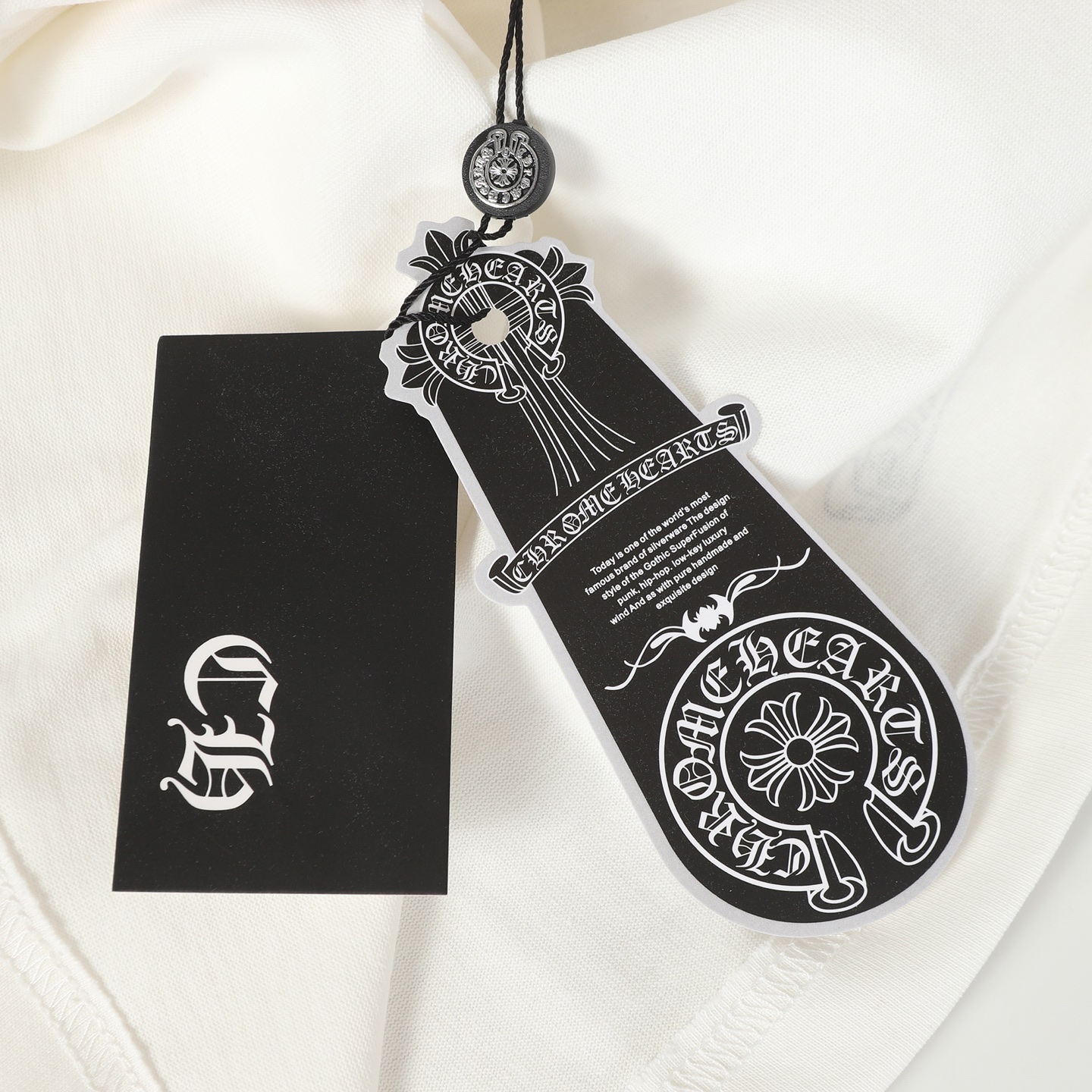 Chrome Hearts Come hearts/克罗心限定蓝十字印花长袖
