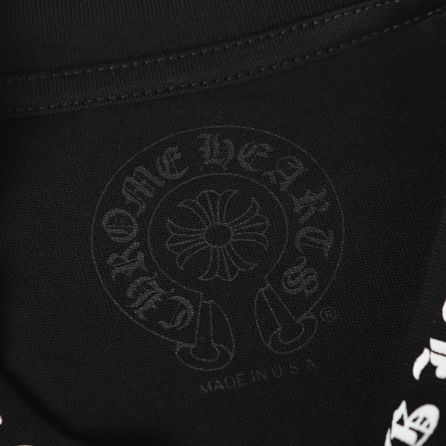 Chrome Hearts Come hearts/克罗心马蹄梵文印花长袖