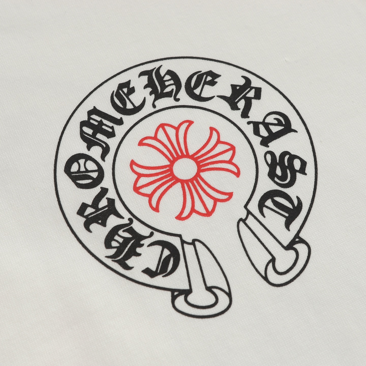 Chrome Hearts Come hearts/克罗心马蹄梵文印花长袖