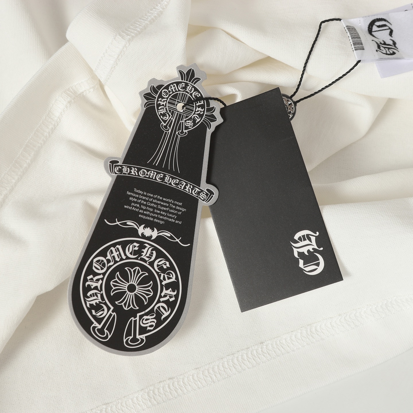 Chrome Hearts Come hearts/克罗心马蹄梵文印花长袖
