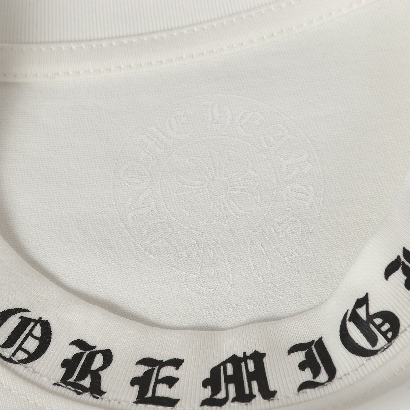 Chrome Hearts Come hearts/克罗心马蹄梵文印花长袖