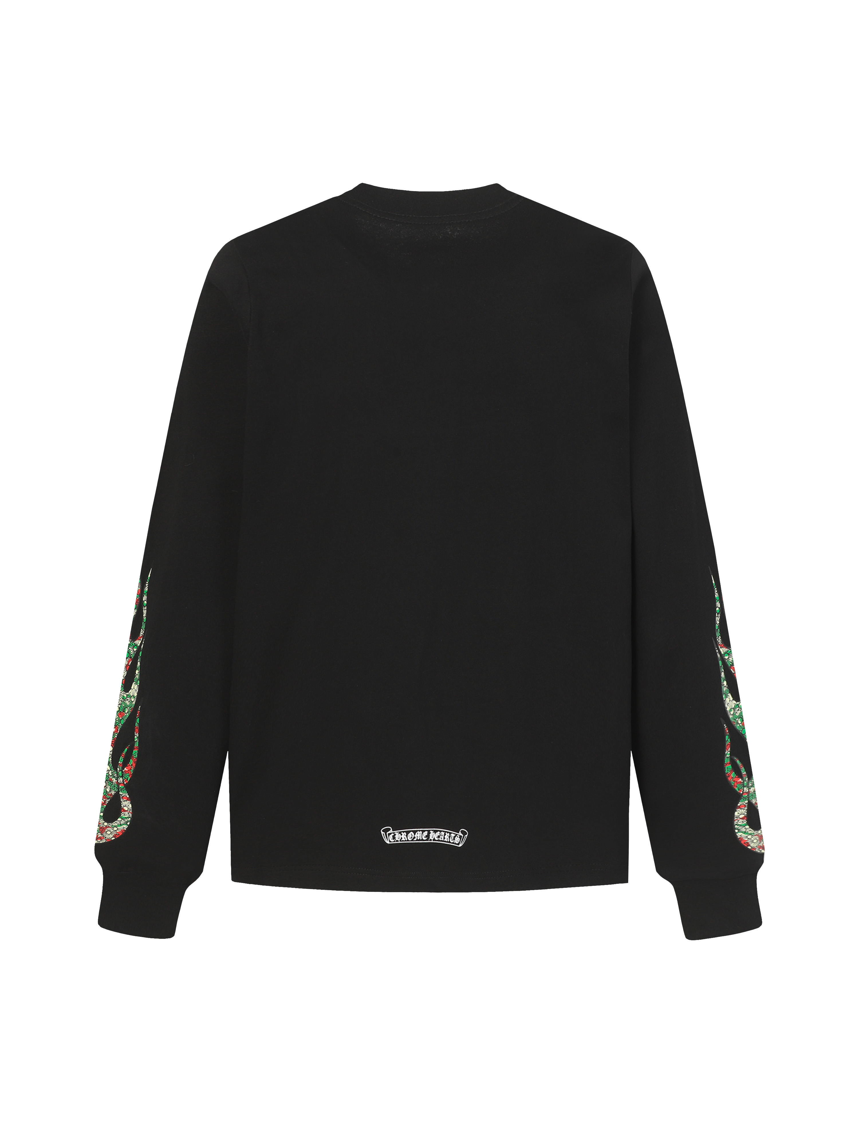 Chrome Hearts Come hearts/克罗心梵文印花长袖