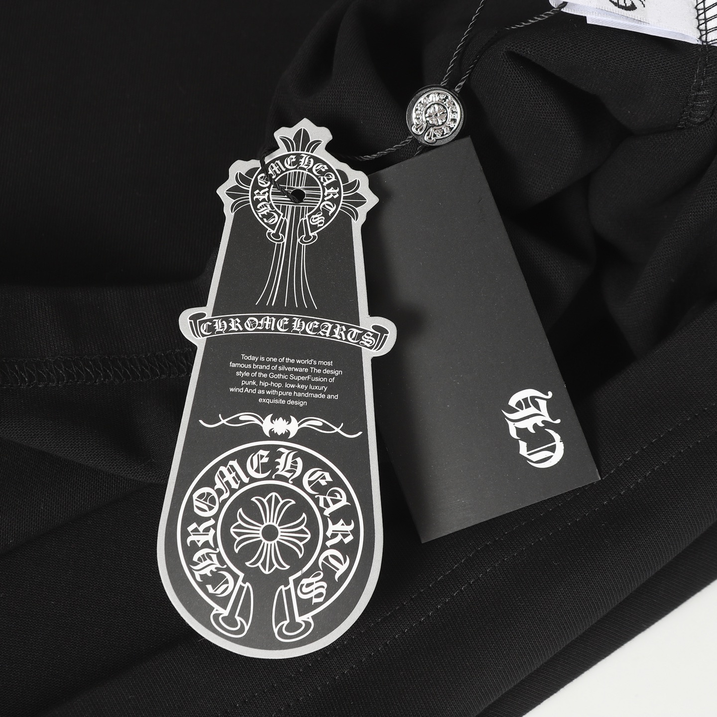 Chrome Hearts Come hearts/克罗心梵文印花长袖