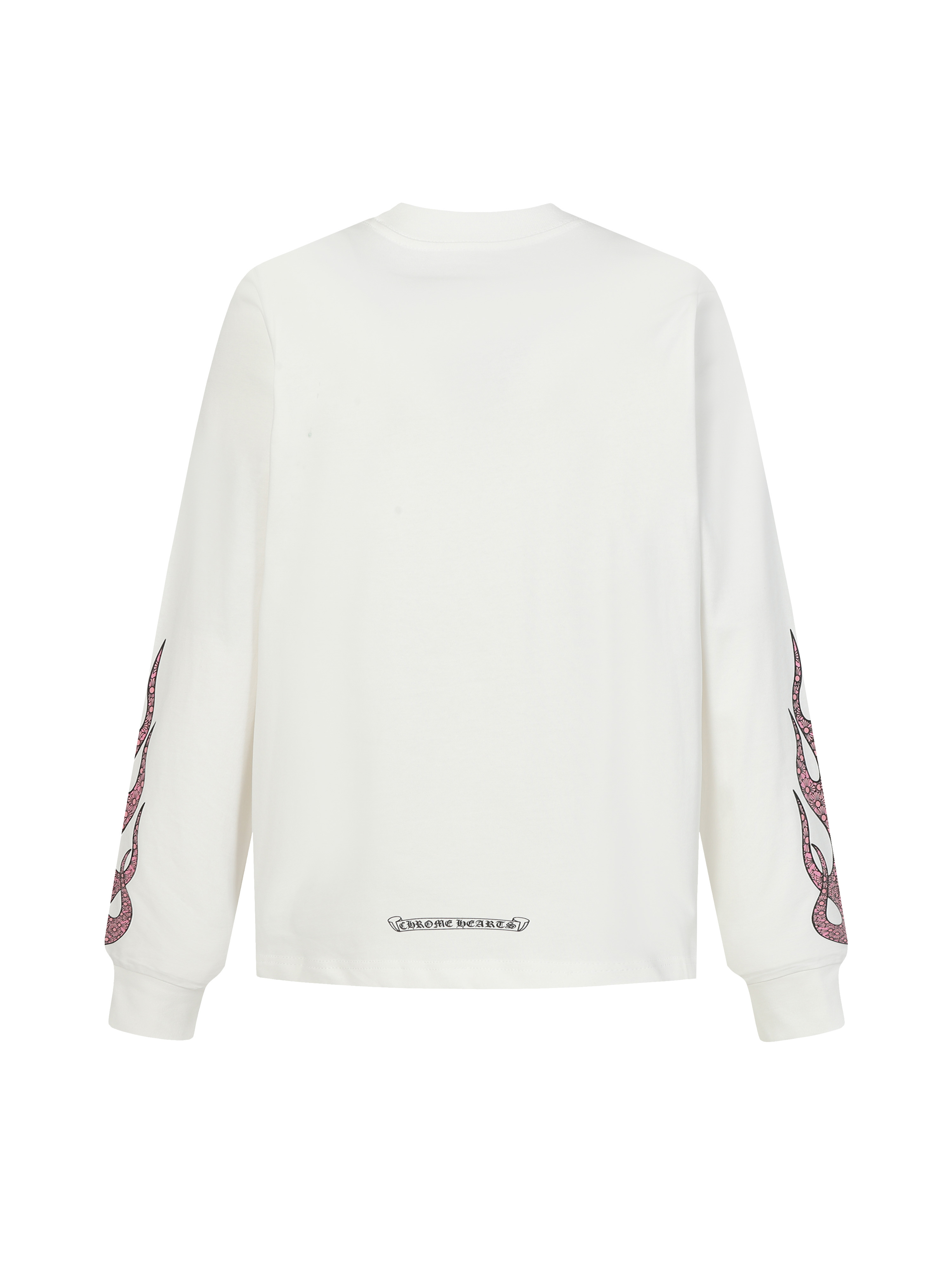 Chrome Hearts Come hearts/克罗心梵文印花长袖