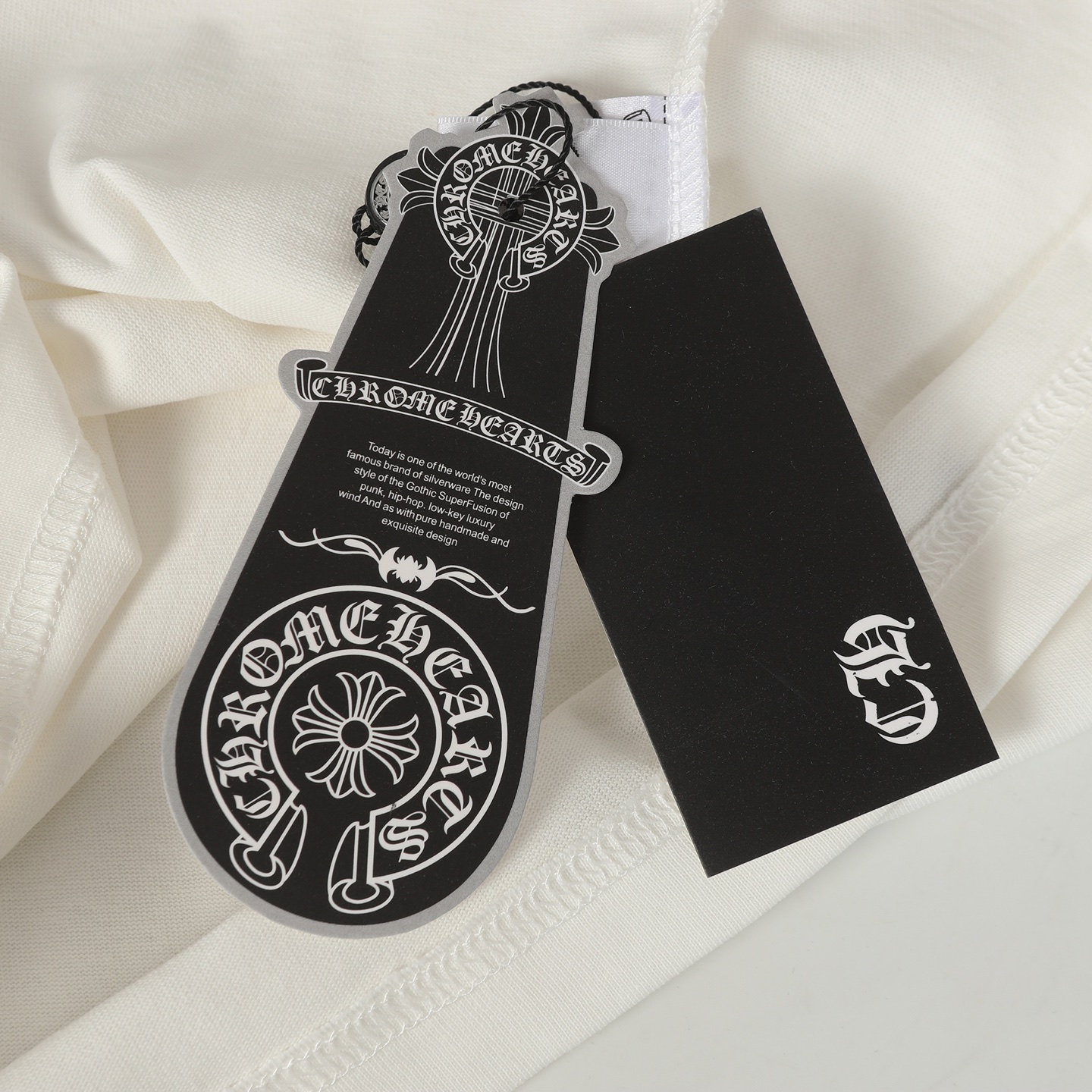 Chrome Hearts Come hearts/克罗心梵文印花长袖