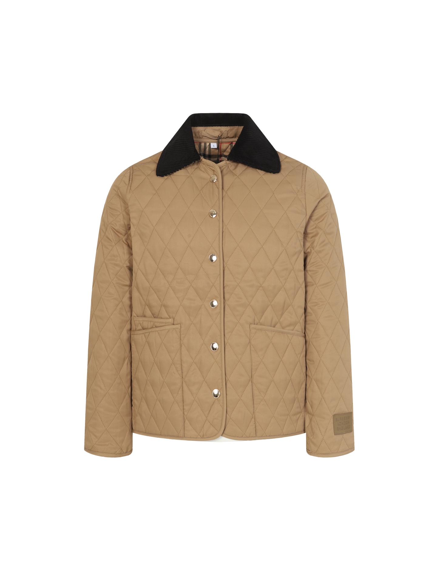 Chaqueta acolchada de cuadros rombos retro BBR 21FW. Comprado originalmente por 10.800. La tela de la cara está hecha d…