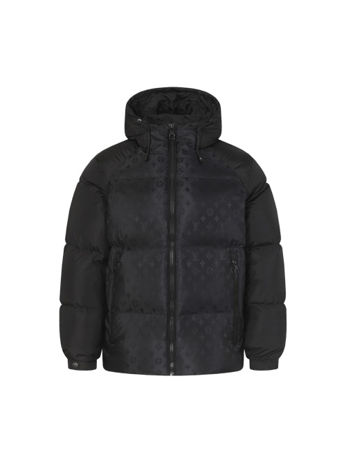 Louis Vuitton Monogram Jacquard Down Jacket: Ultimate Warmth and Style 1 Louis Vuitton Monogram Jacquard Down Jacket: Ultimate Warmth and Style