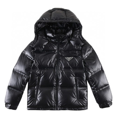 Prada 23FW Detachable Hooded Padded Down Jacket Coat 1 Prada 23FW Detachable Hooded Padded Down Jacket Coat