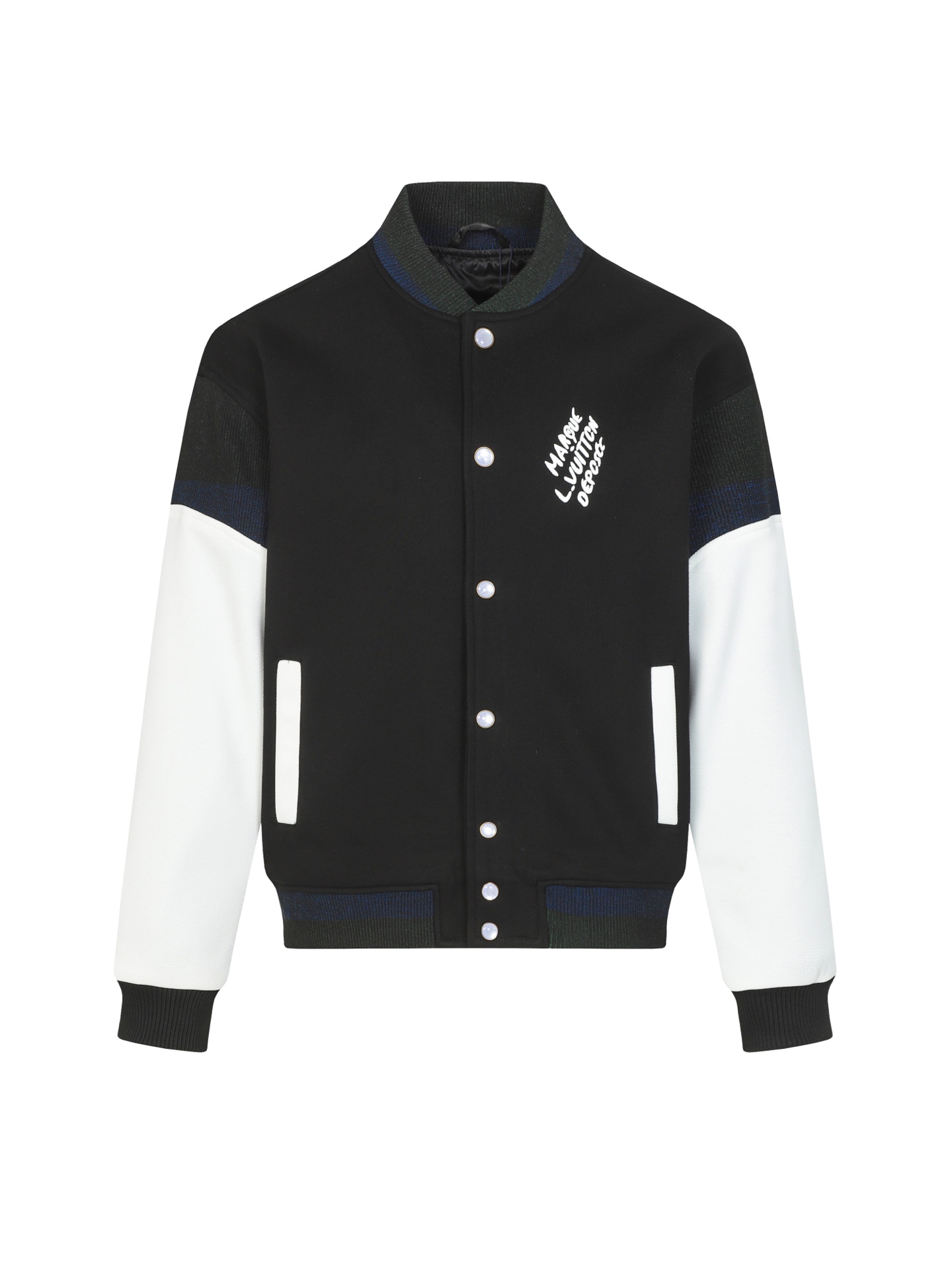 Louis Vuitton 25SS Cotton Knit Waist Jacket Baseball Uniform - Premium Quality