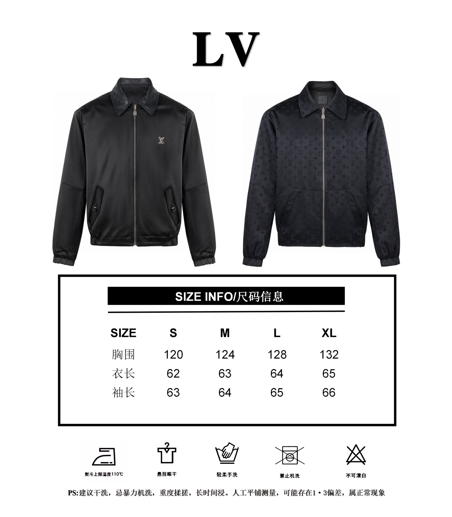 Referencia Talla 1v Chaqueta Túnica Reversible Con Cuello De Piel Checkerboard P305