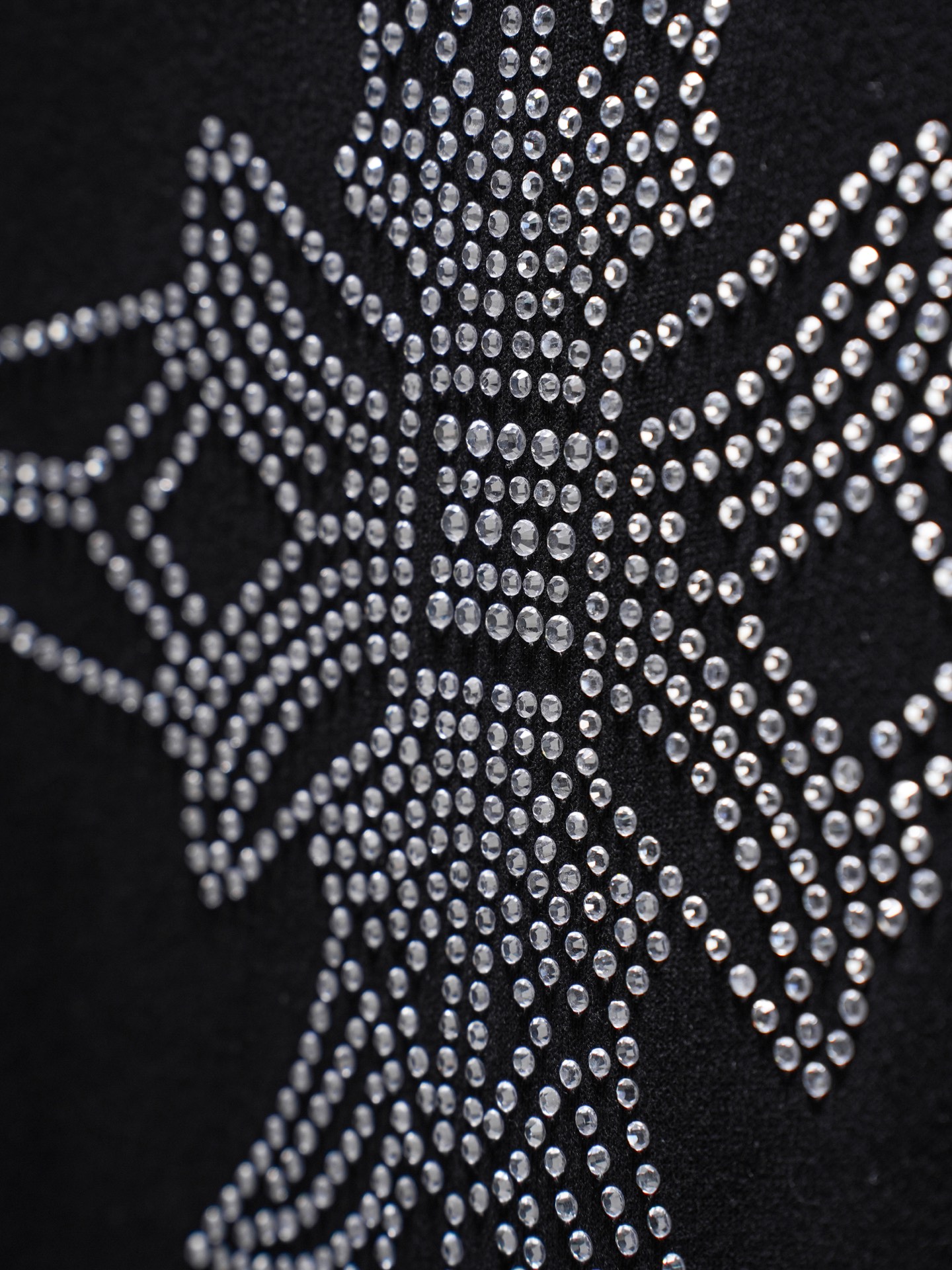 Chrome Hearts ChtomeHearta/克罗心 前后马蹄刺绣烫钻T恤短袖