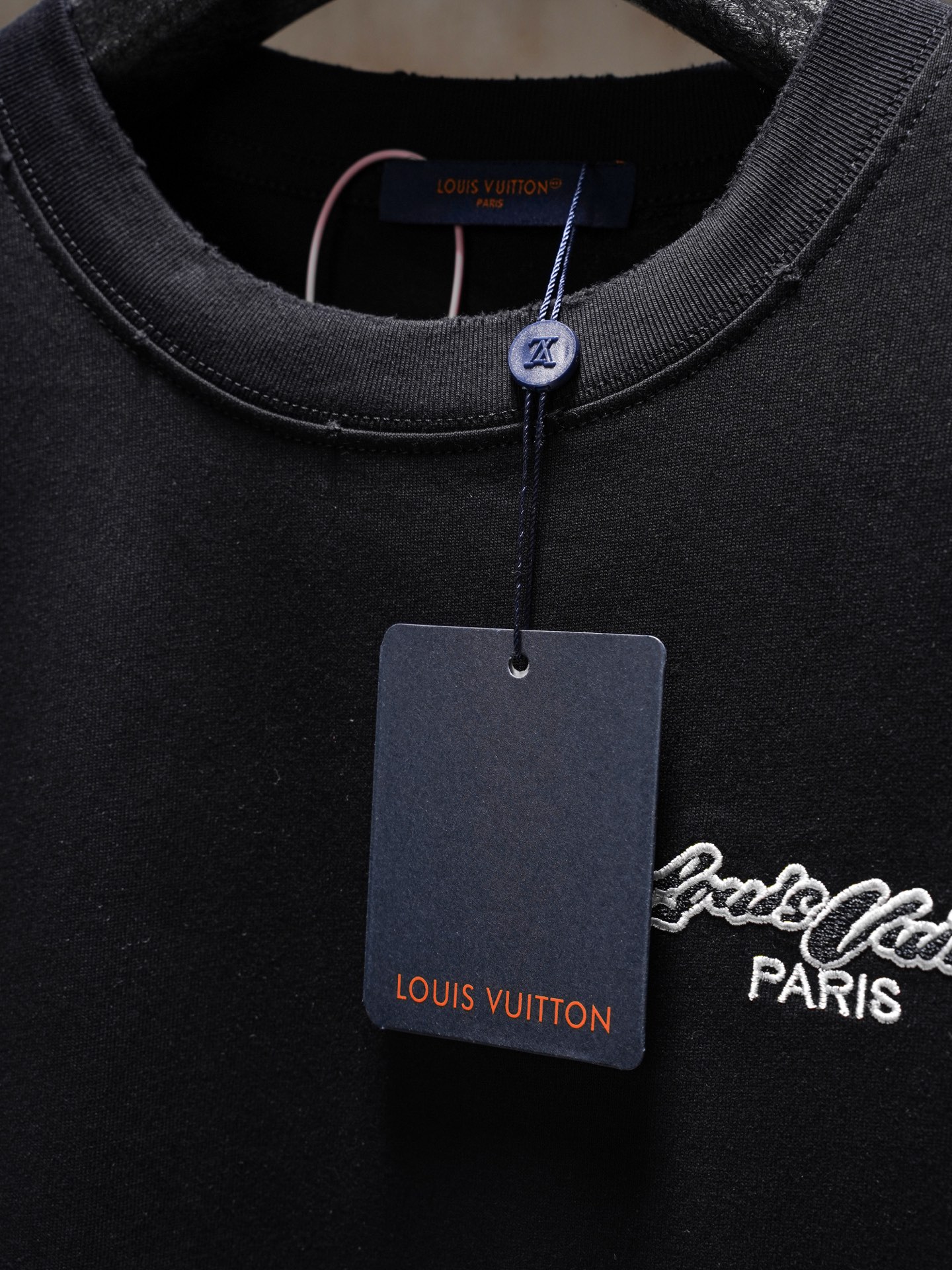 Louis Vuitton Louis Vuitton/路易威登 26ss 贴布刺绣短袖T恤