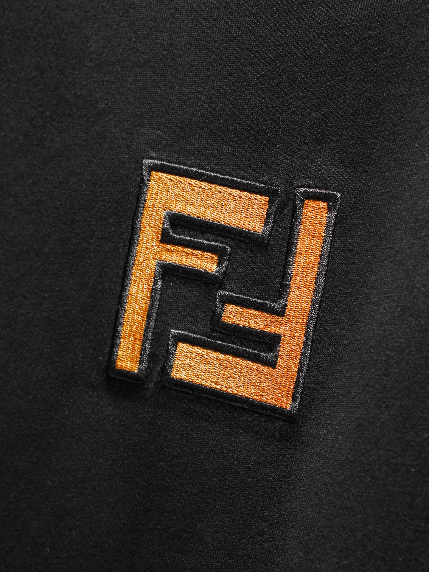 Fendi Fendi/芬迪26ss 双F刺绣标短袖T恤
