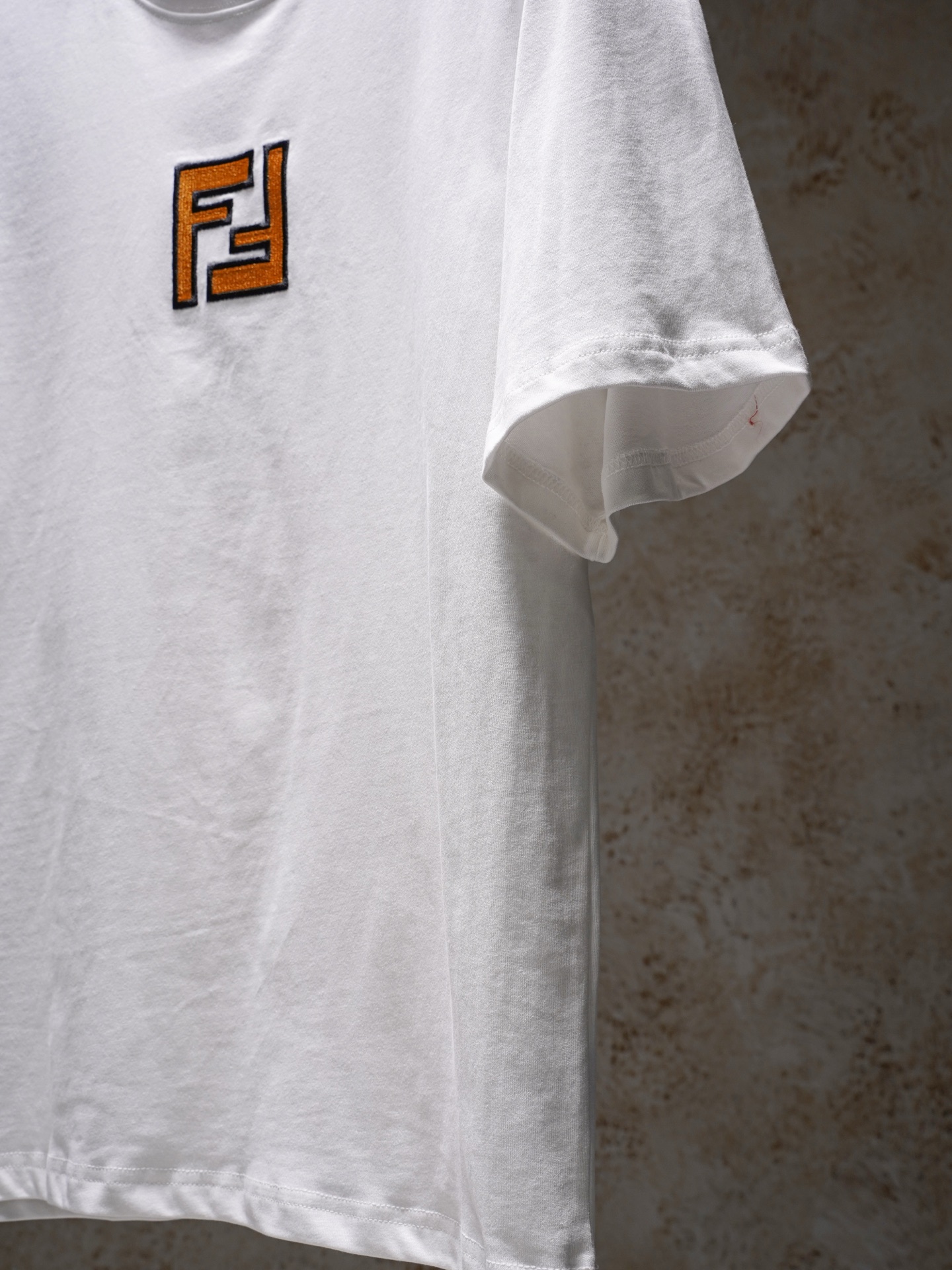 Fendi Fendi/芬迪26ss 双F刺绣标短袖T恤