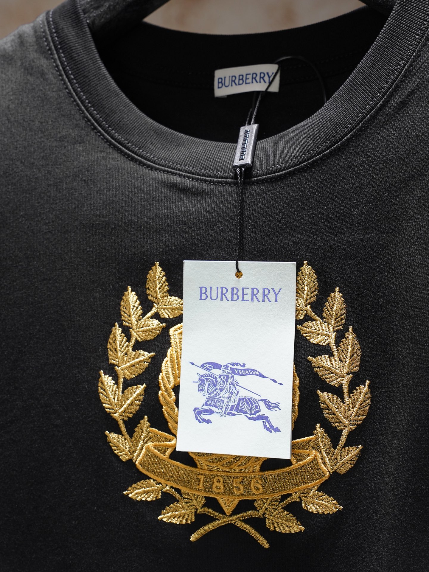 Burberry Burberry巴宝莉 刺绣字母短袖T恤