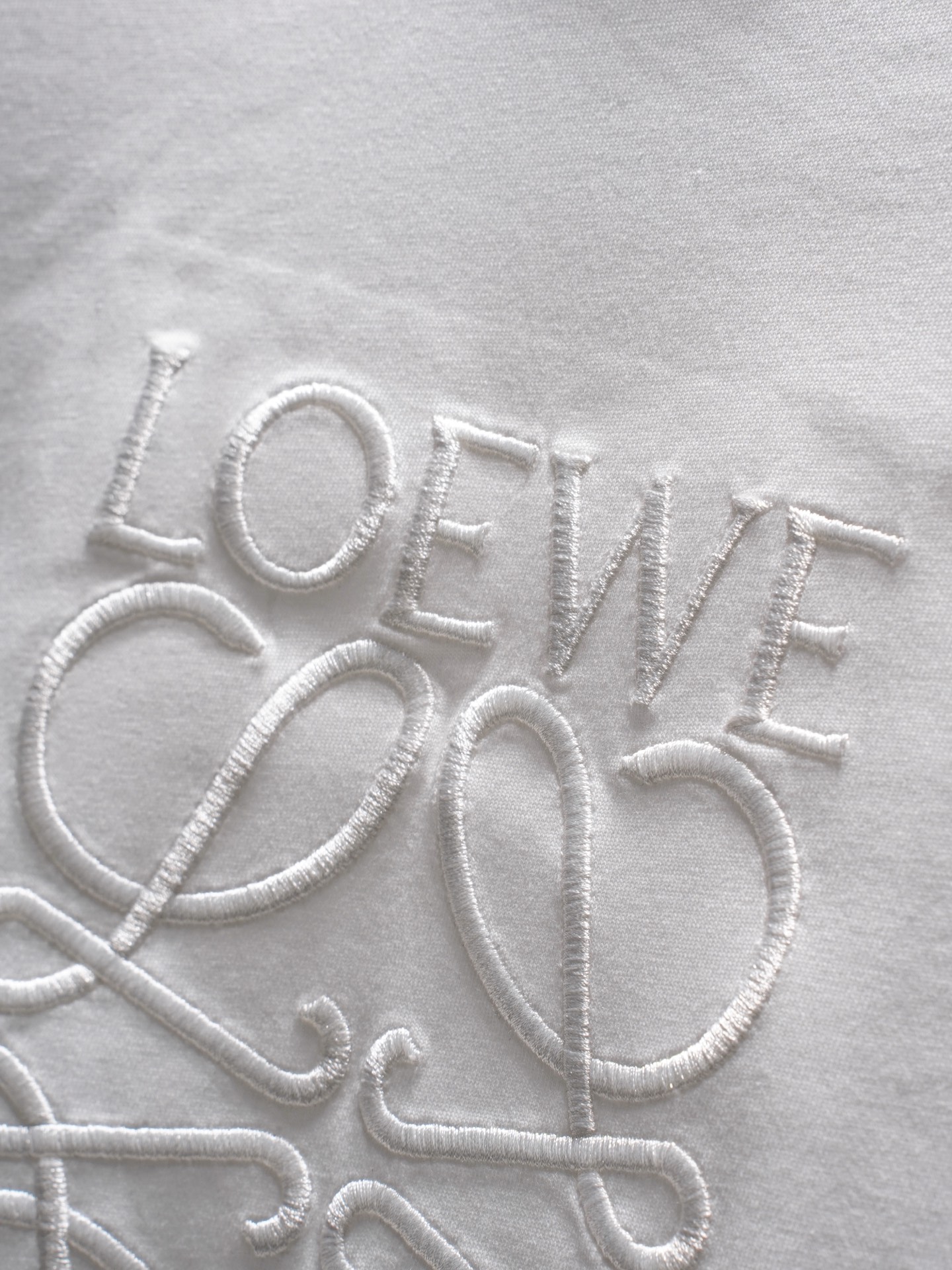 Loewe Loewe/罗意威 胸前刺绣logo短袖