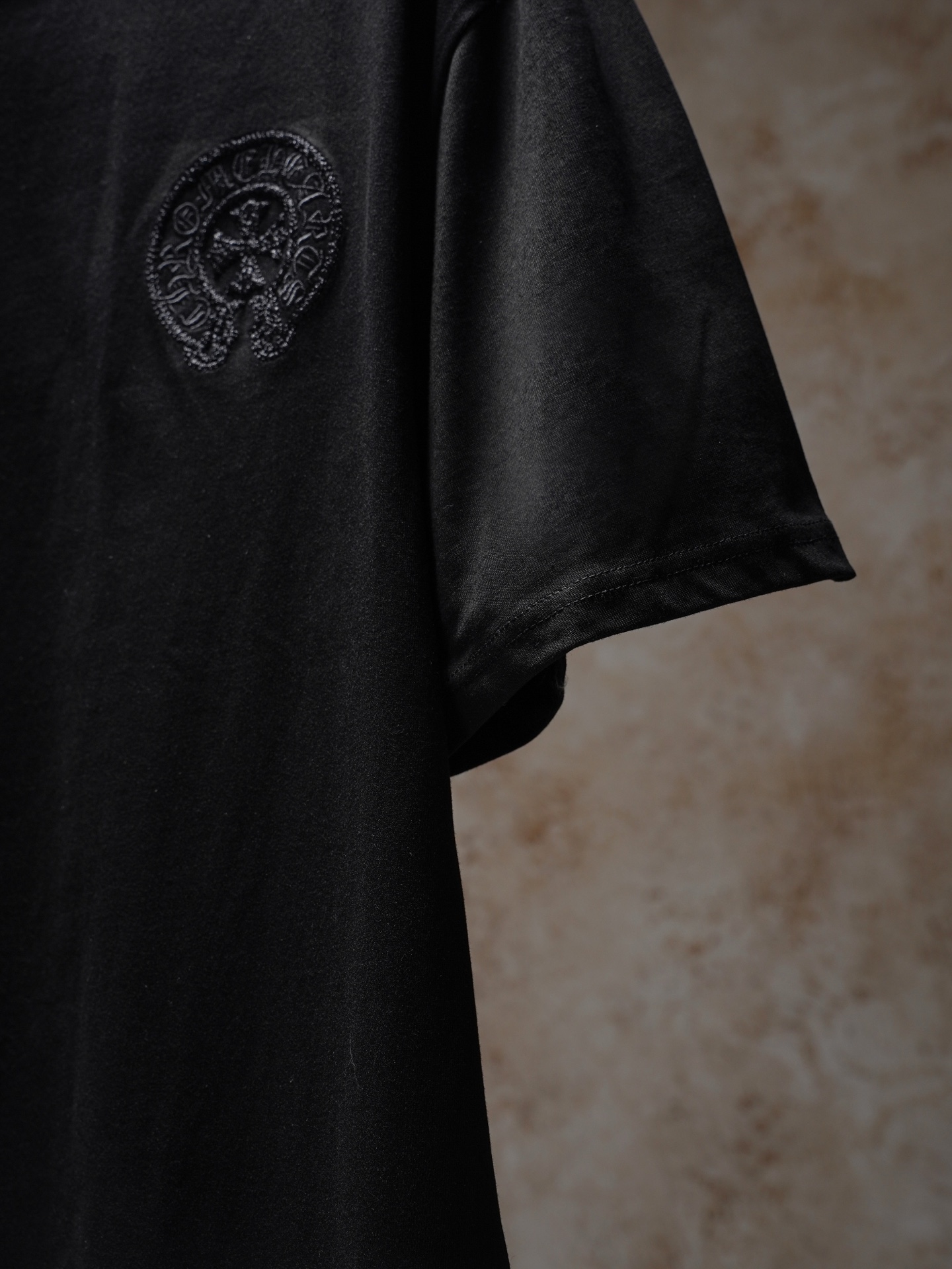 Chrome Hearts ChtomeHearta/克罗心 前后马蹄刺绣T恤短袖