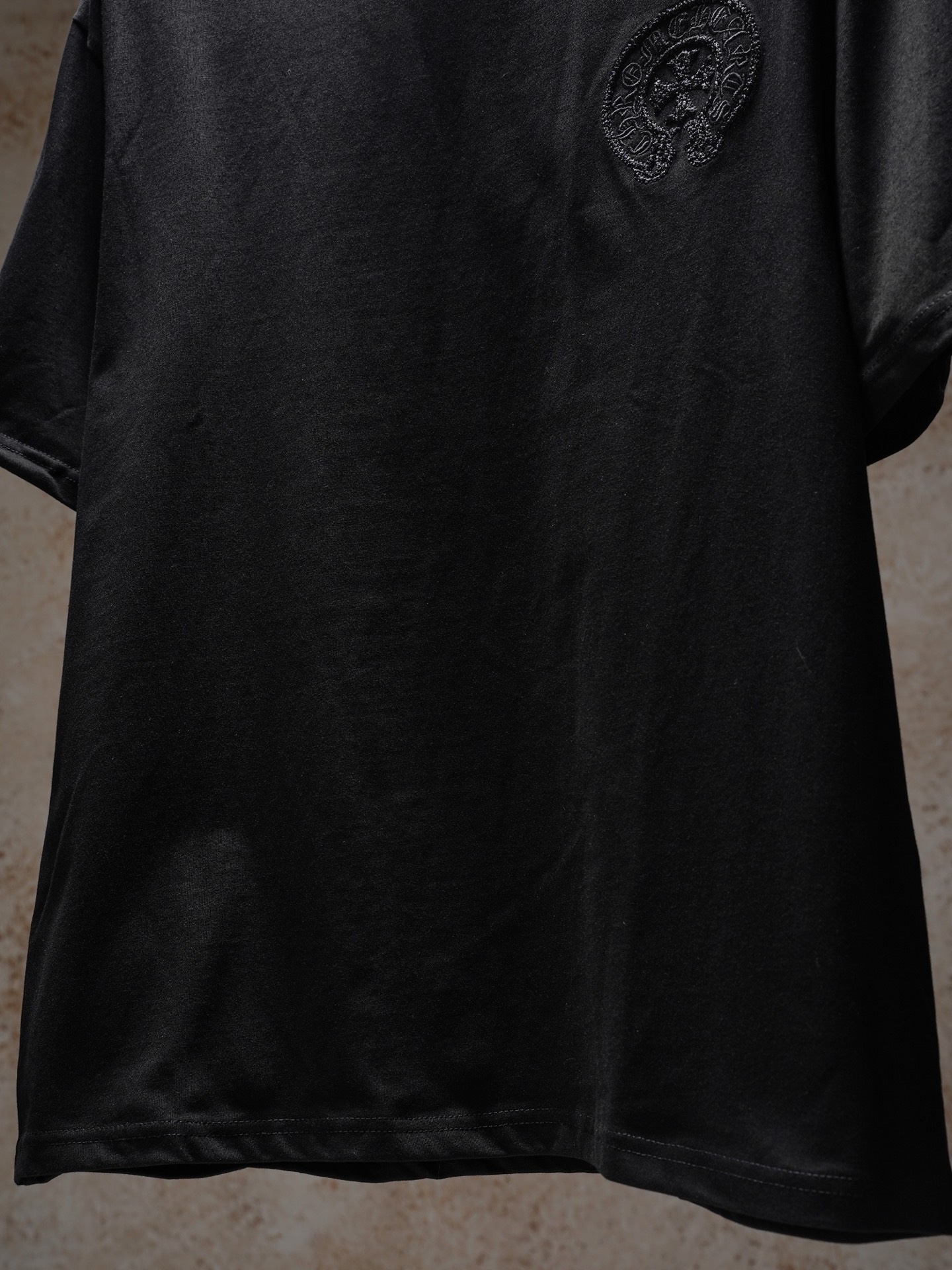 Chrome Hearts ChtomeHearta/克罗心 前后马蹄刺绣T恤短袖